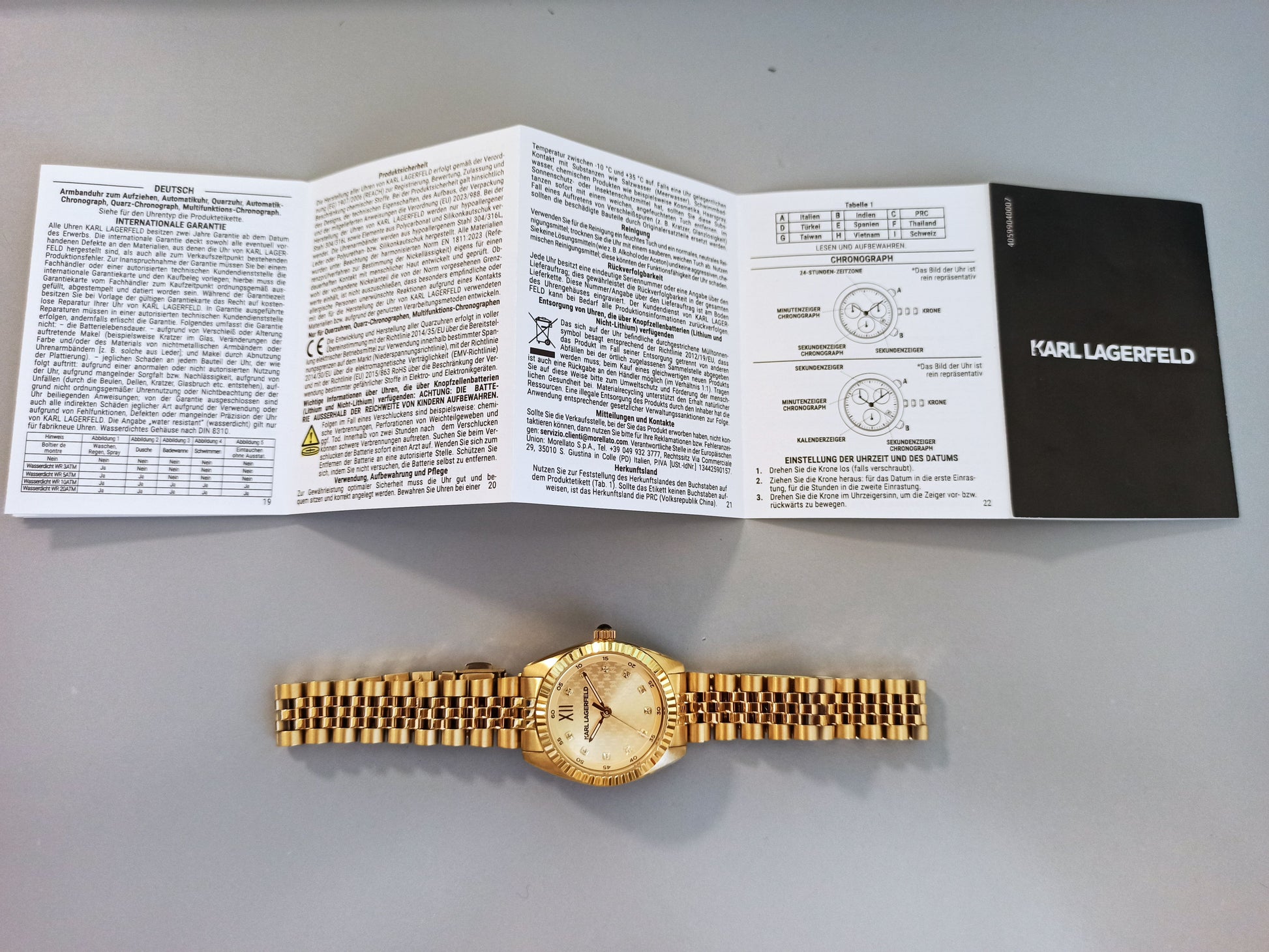 Orologio Karl Lagerfeld R0553109501 Donna