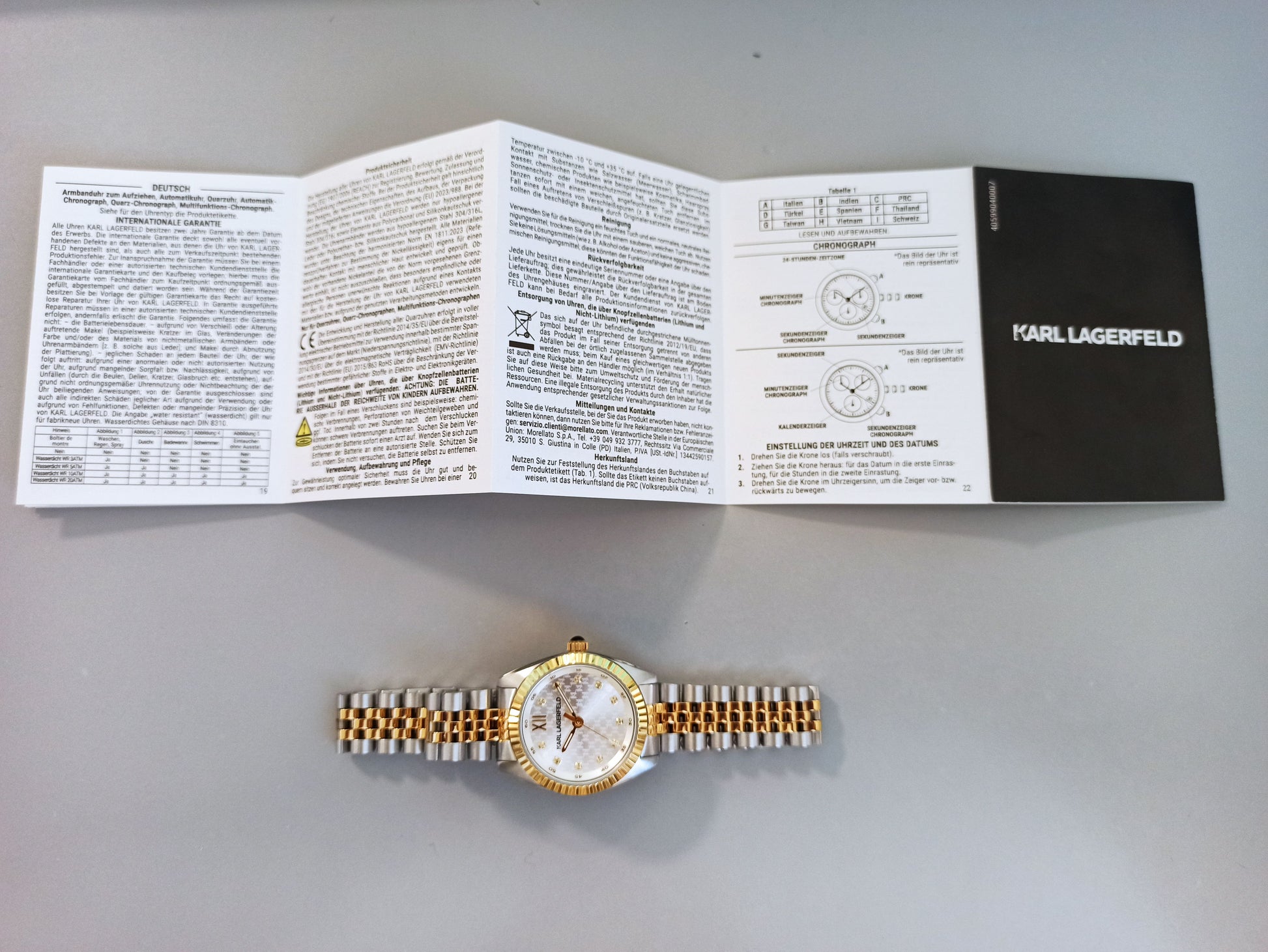 Orologio Karl Lagerfeld R0553109503 Donna