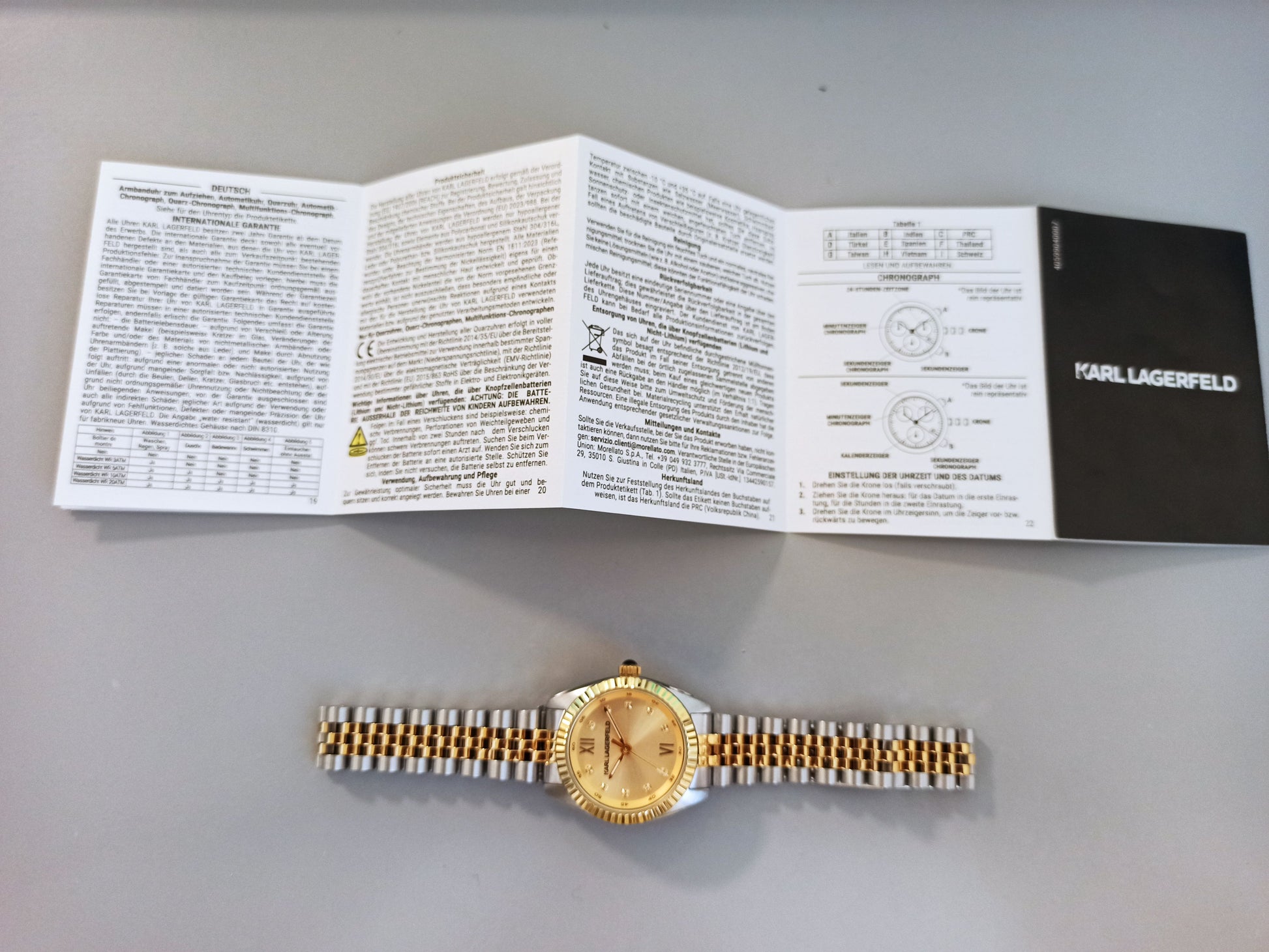 Orologio Karl Lagerfeld R0553109505 Donna