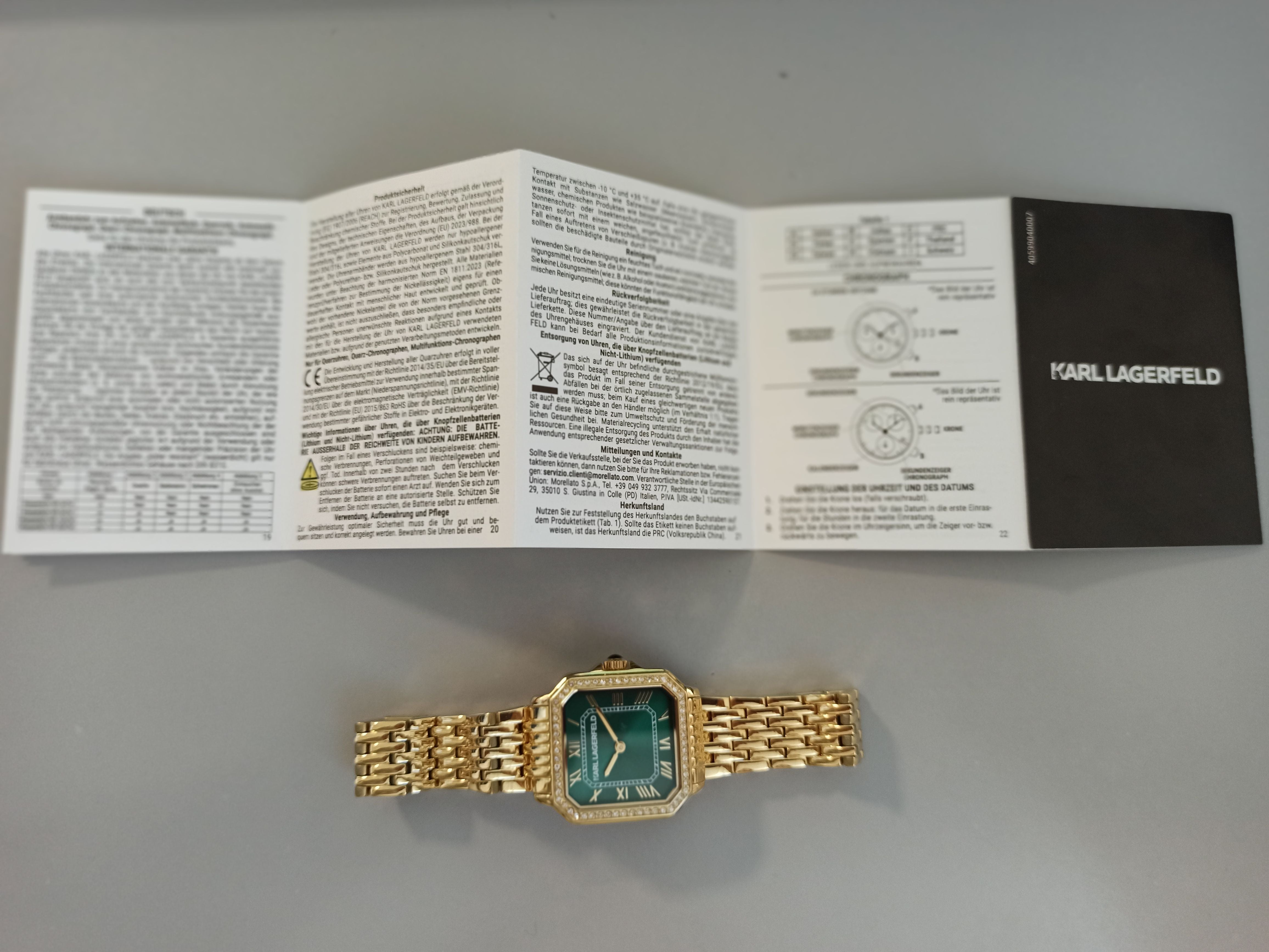 Orologio Karl Lagerfeld R0553110503 Donna