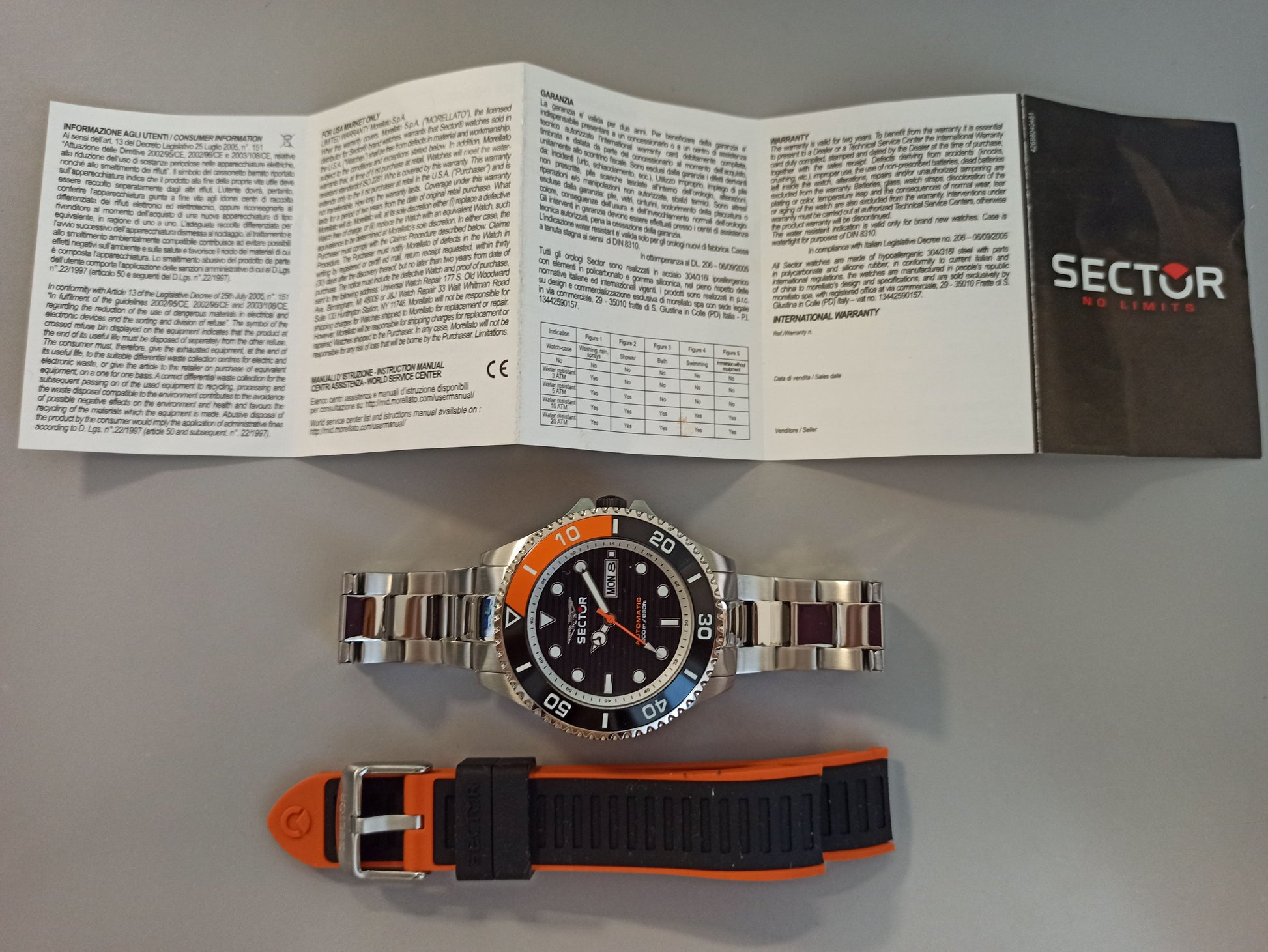 Orologio Sector R3223161023 Uomo