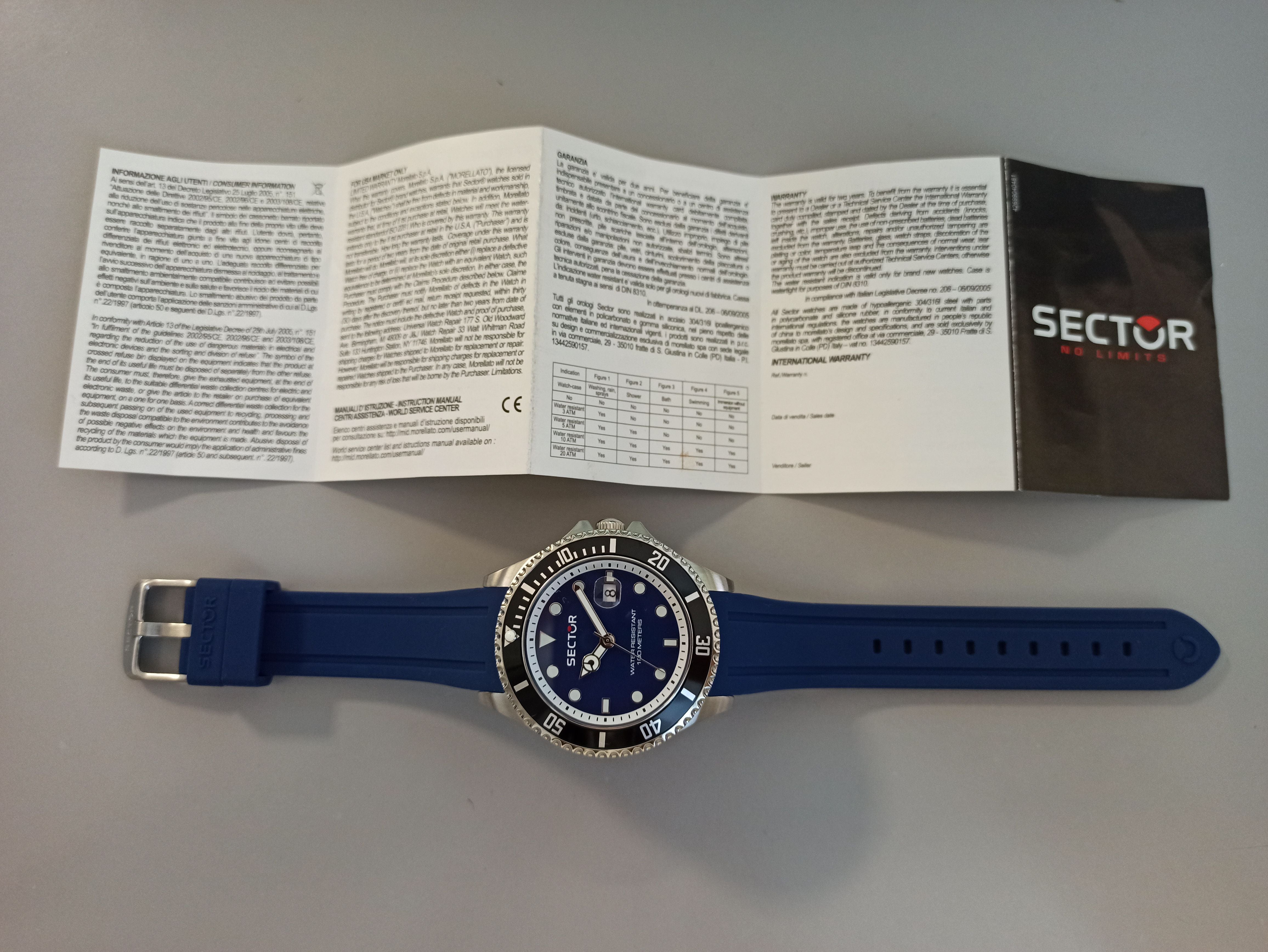 Orologio Sector R3251161063 Uomo