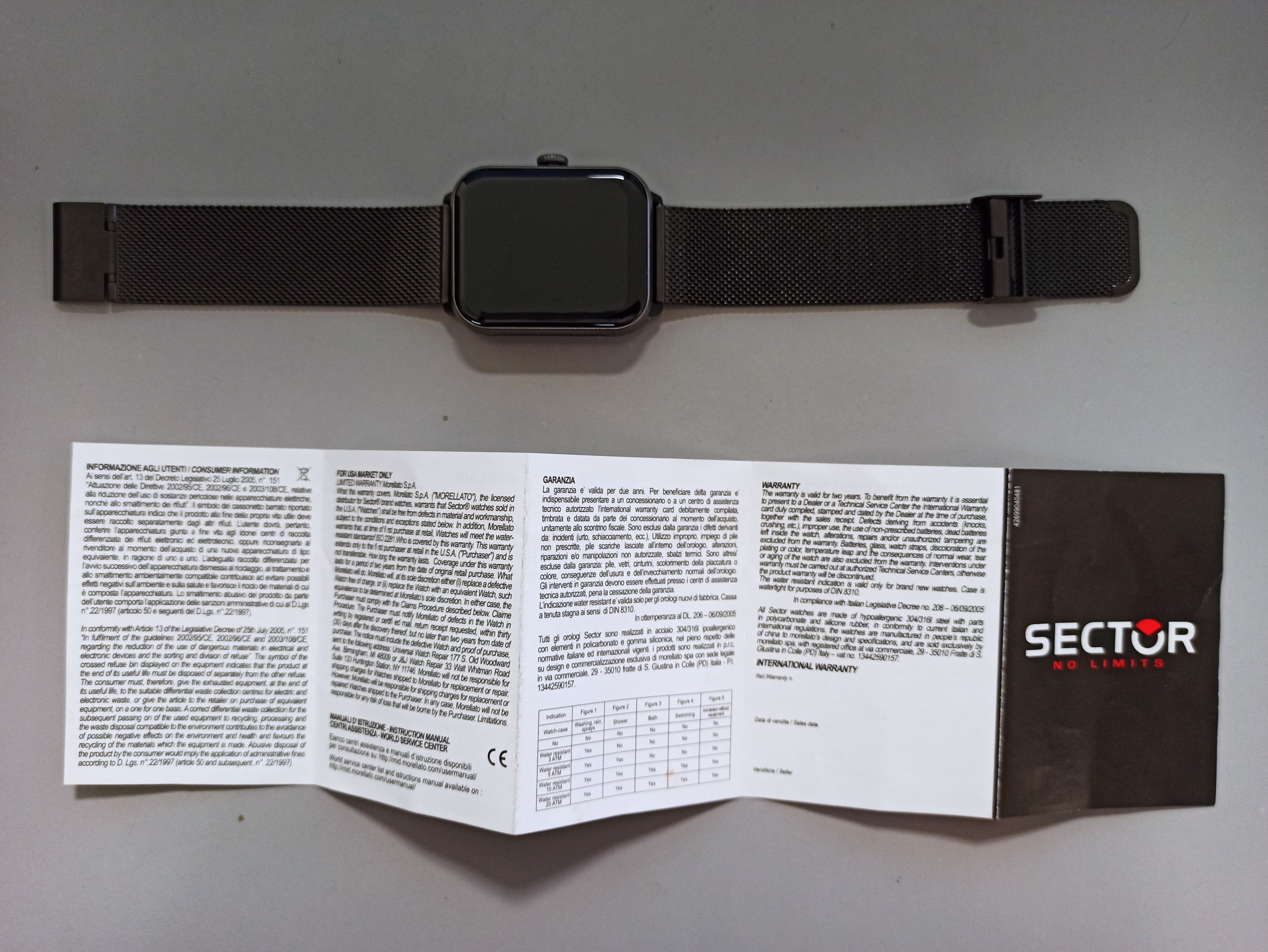 Smartwatch Sector R3251303001 Uomo