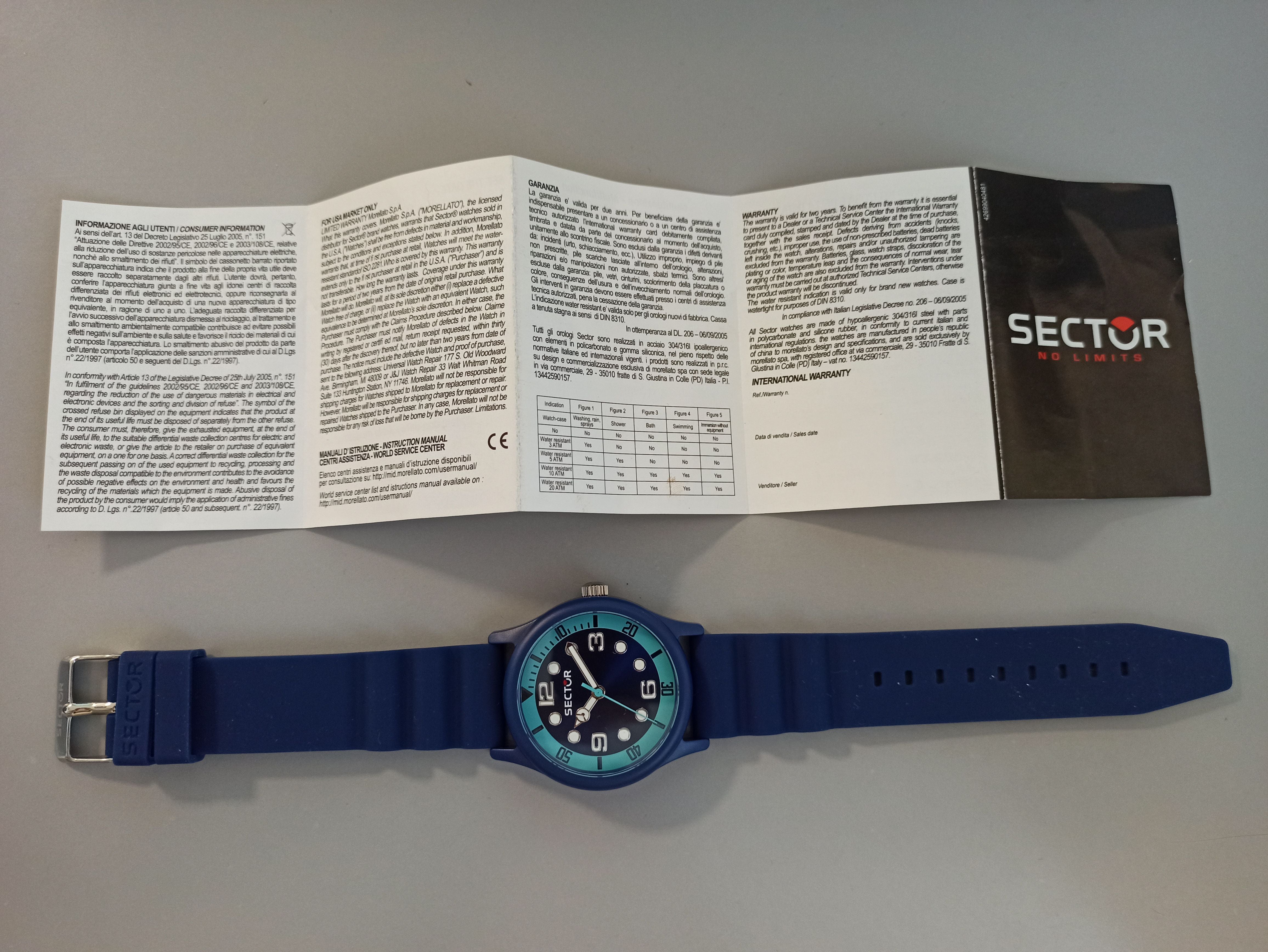 Orologio Sector R3251318004 Uomo