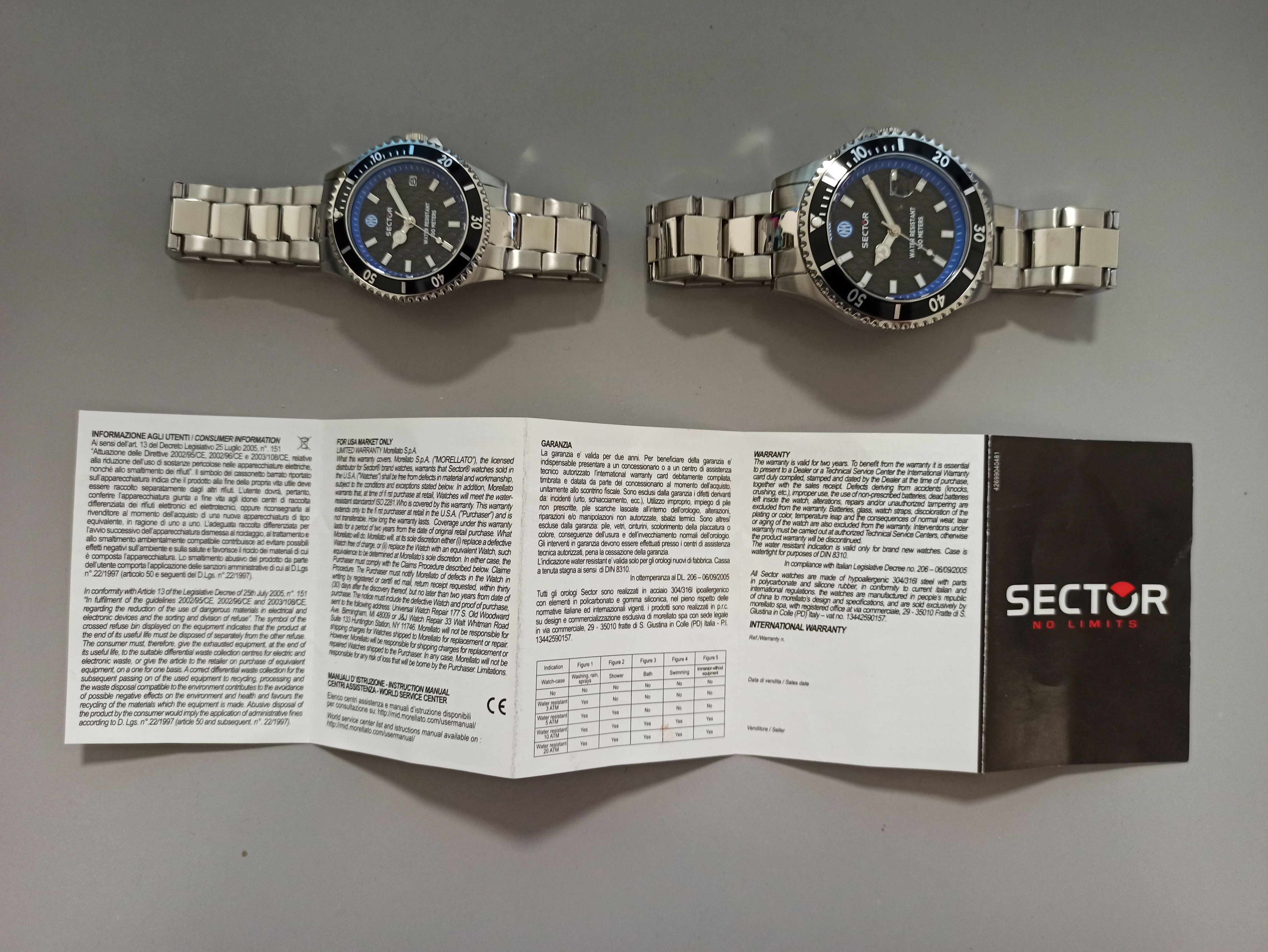 Orologio Sector R3253161061 Uomo