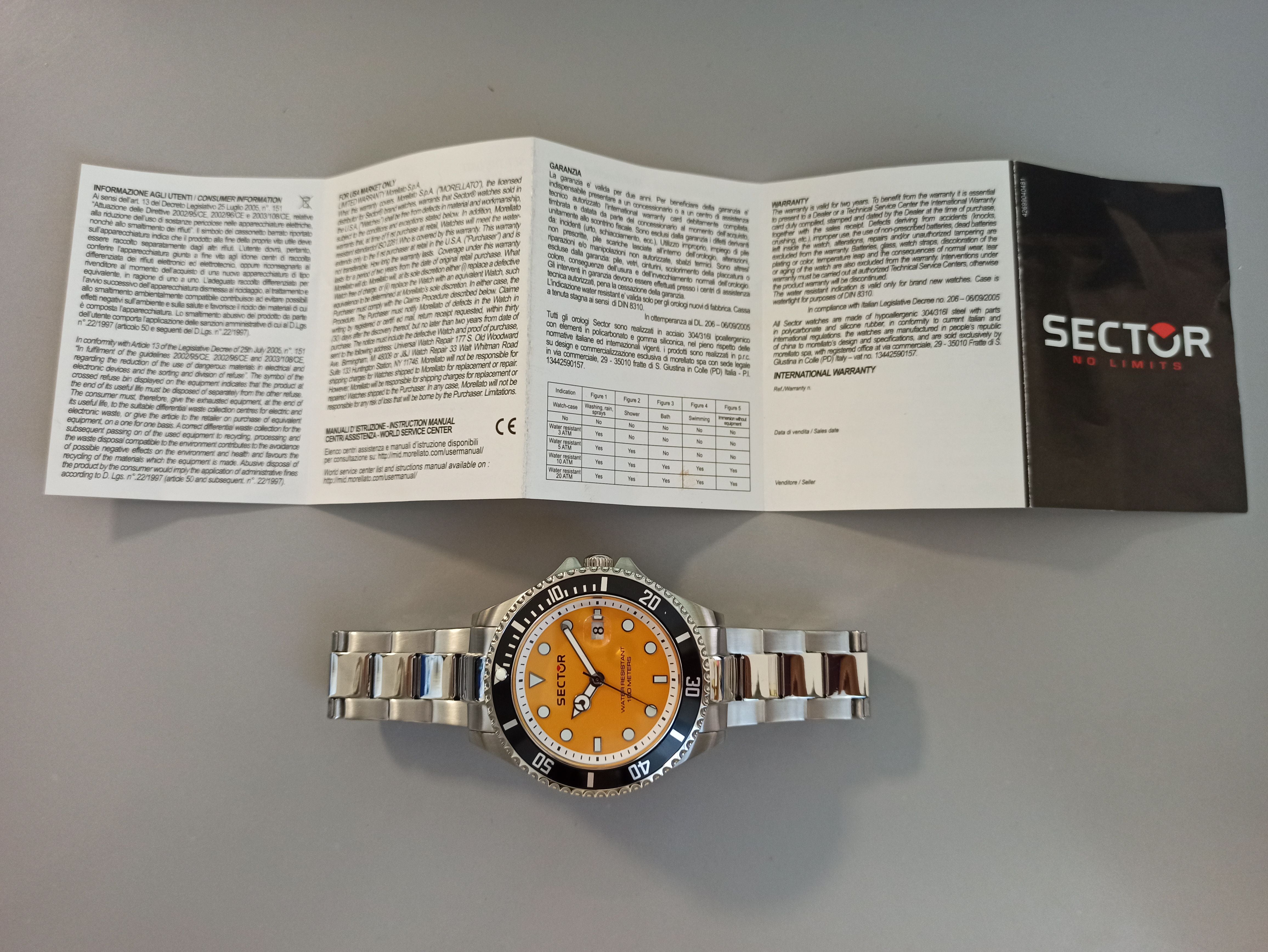 Orologio Sector R3253161066 Uomo