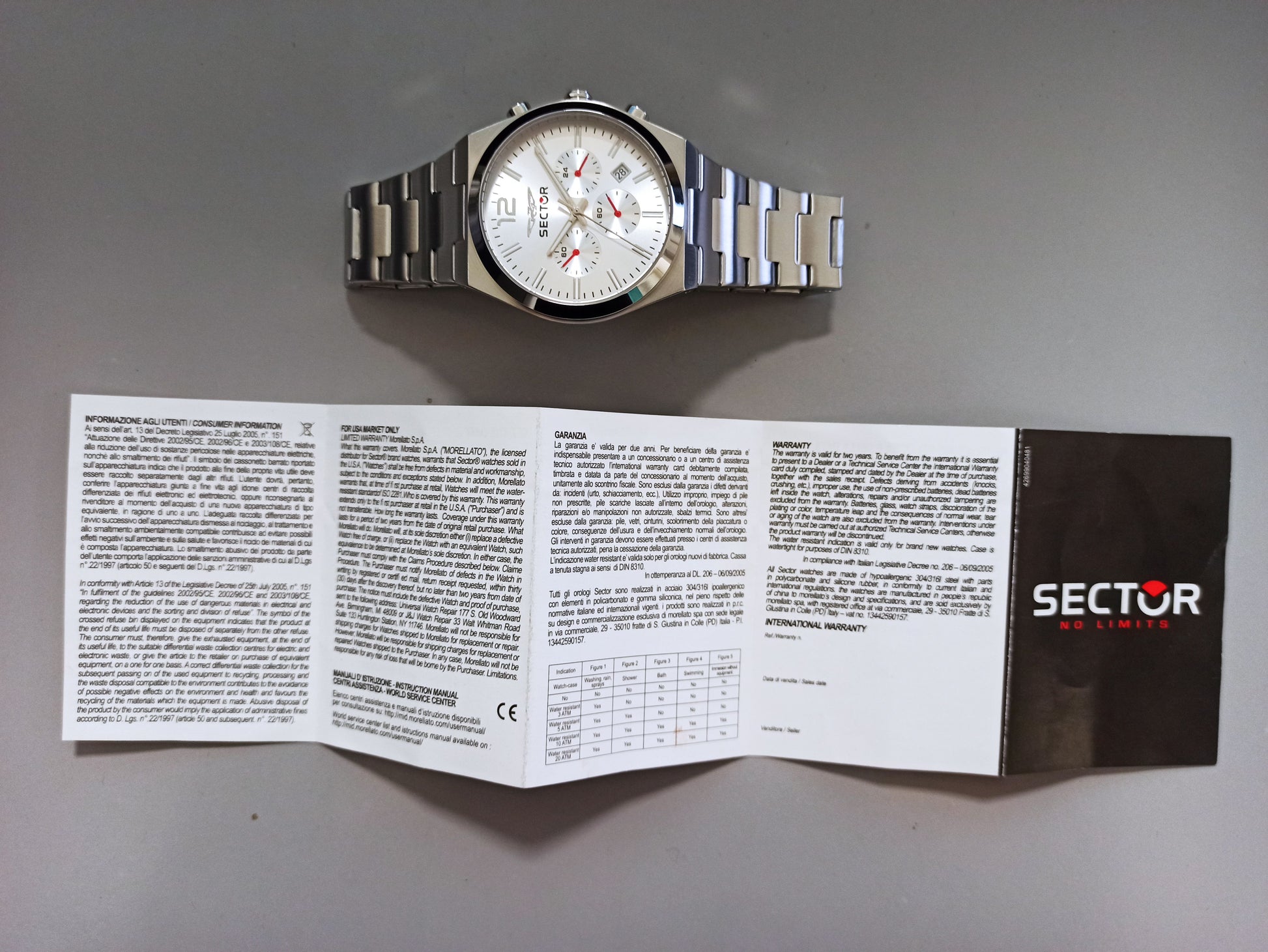 Orologio Sector R3273301004 Uomo