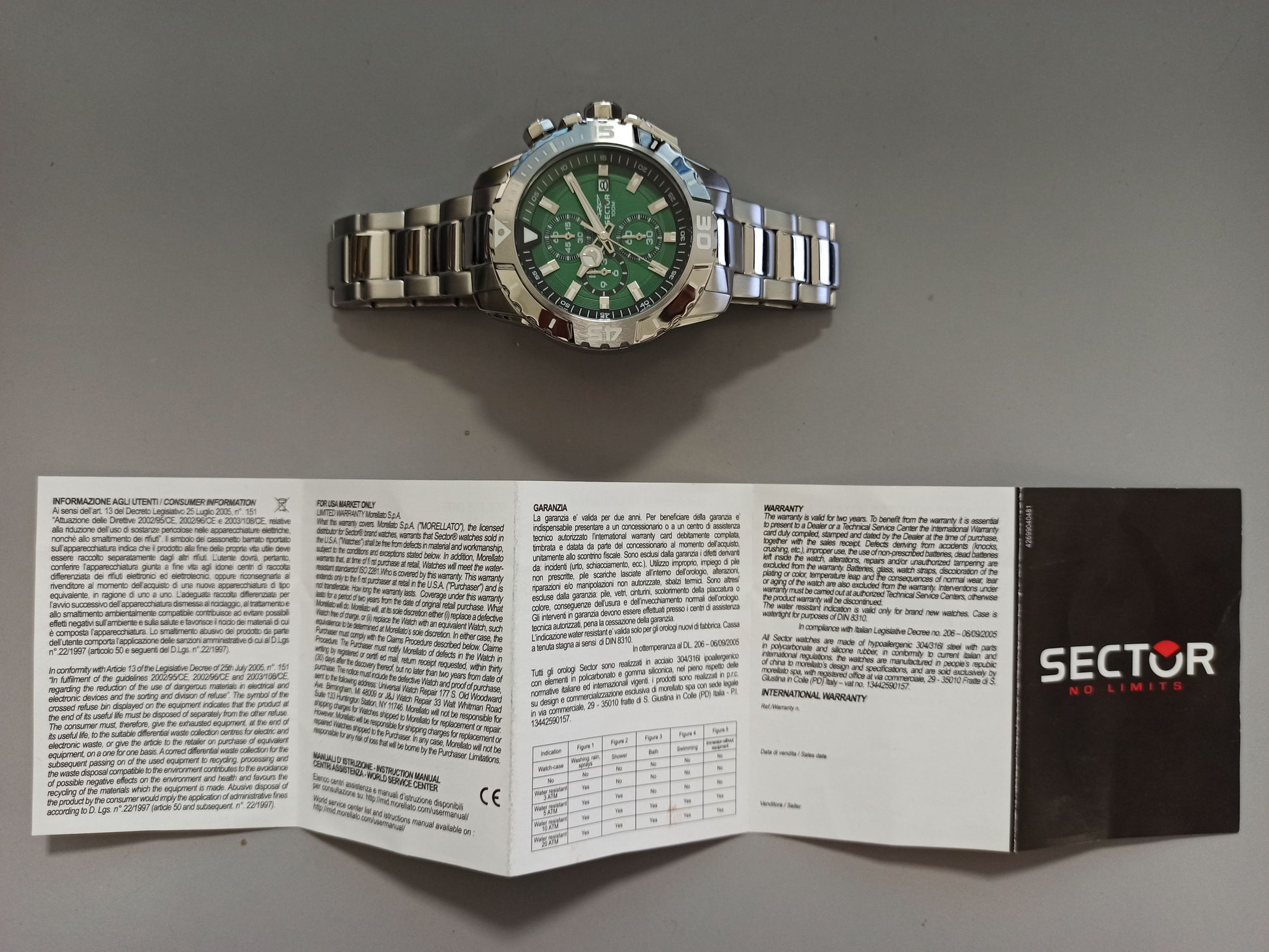 Orologio Sector R3273735008 Uomo