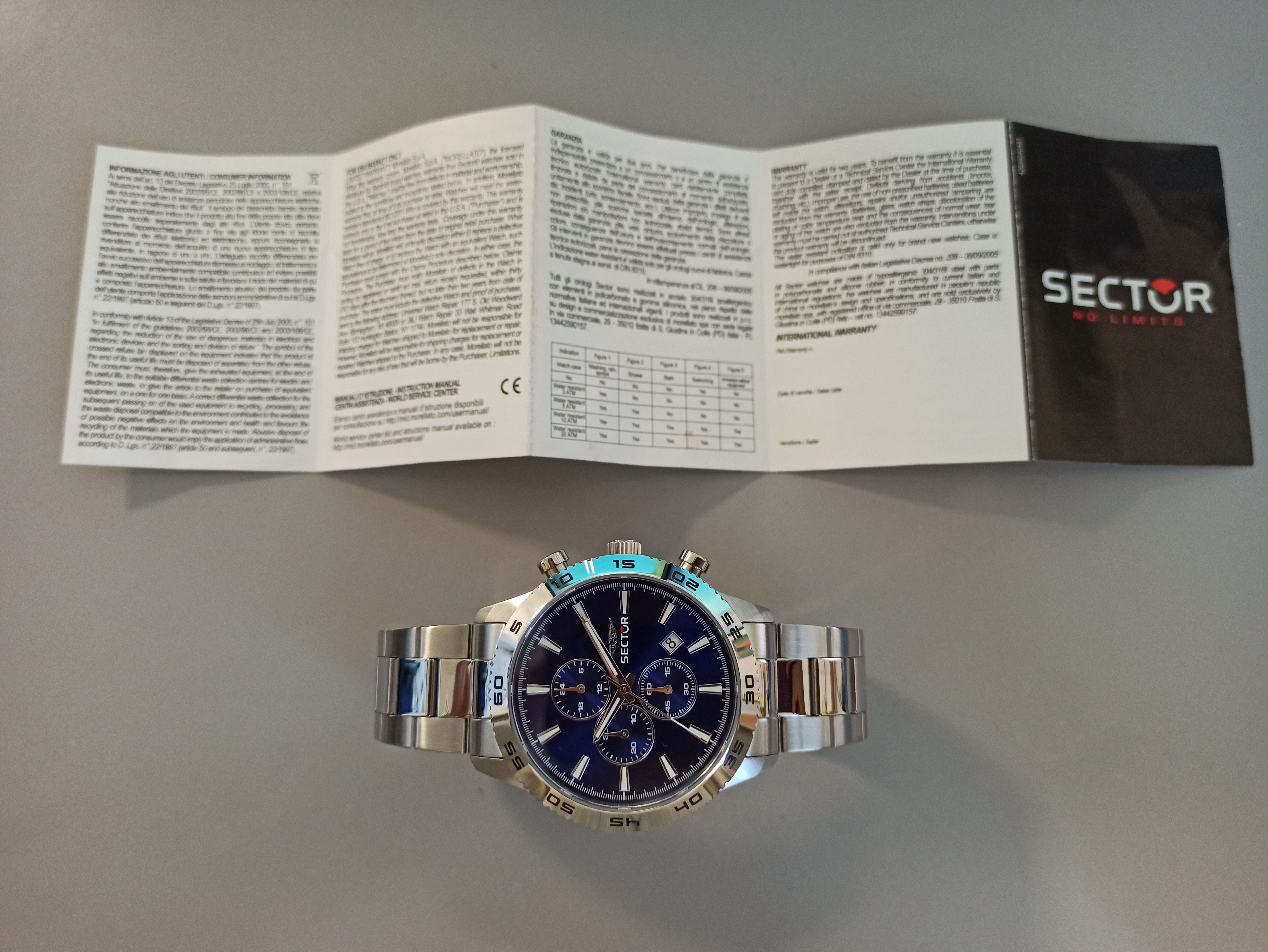 Orologio Sector R3273778011 Uomo