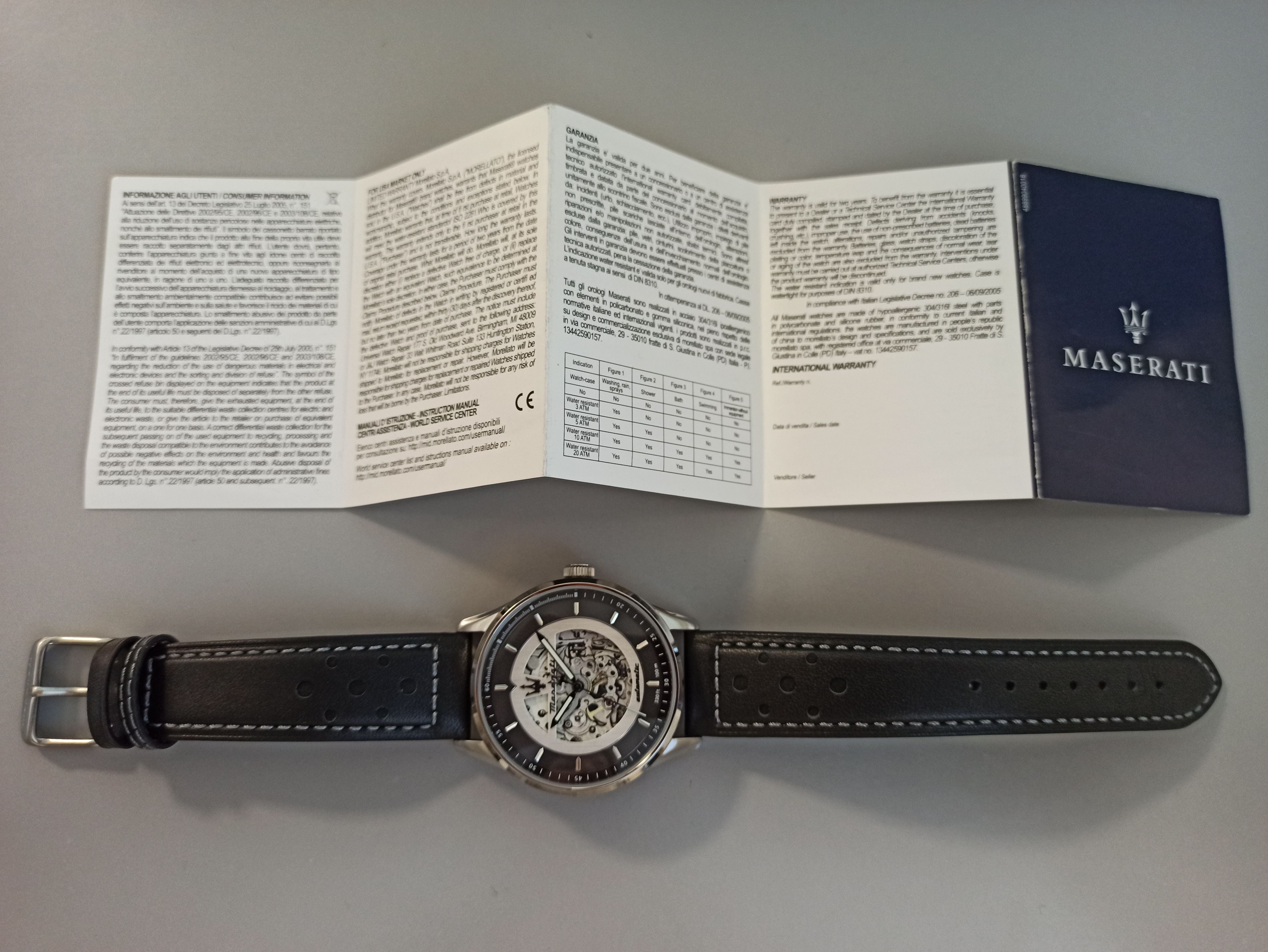 Orologio Maserati R8821124004 Uomo