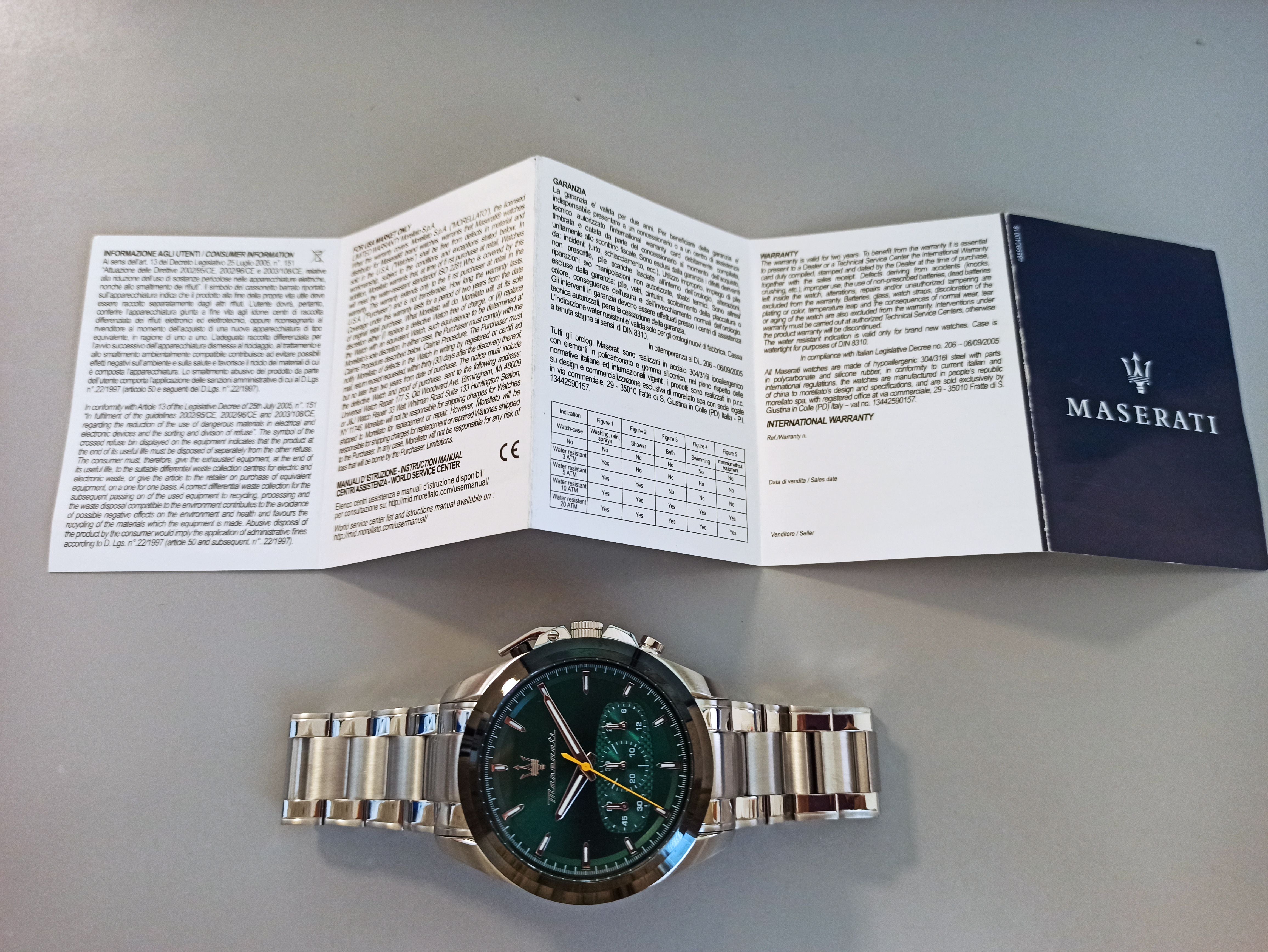 Orologio Maserati R8873612065 Uomo