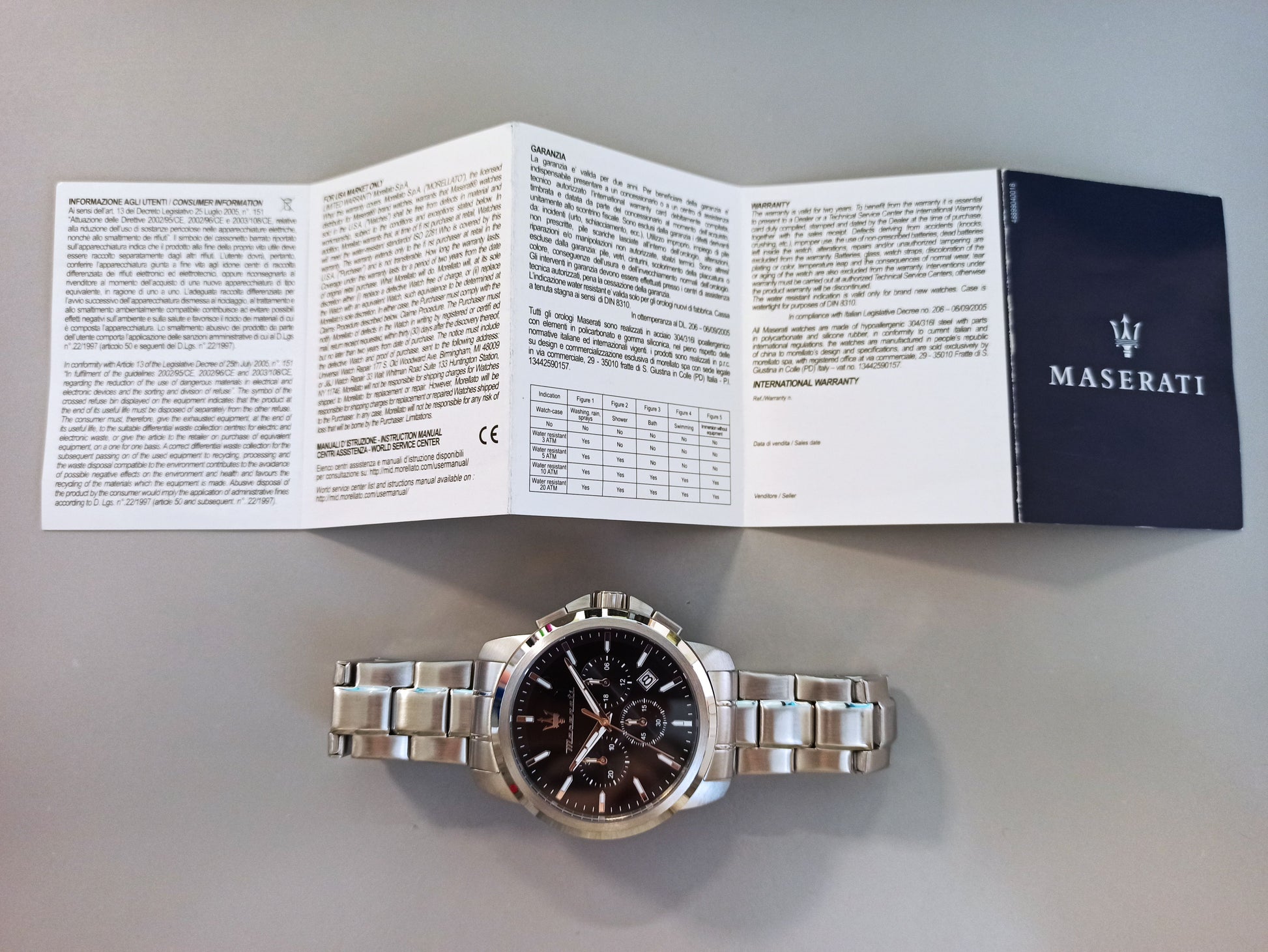 Orologio Maserati R8873621046 Uomo