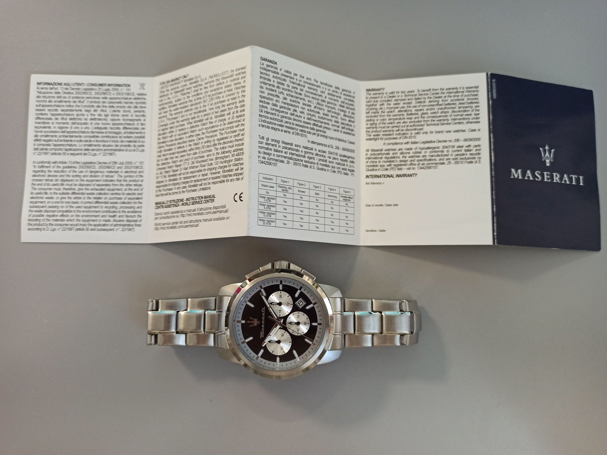 Orologio Maserati R8873621052 Uomo