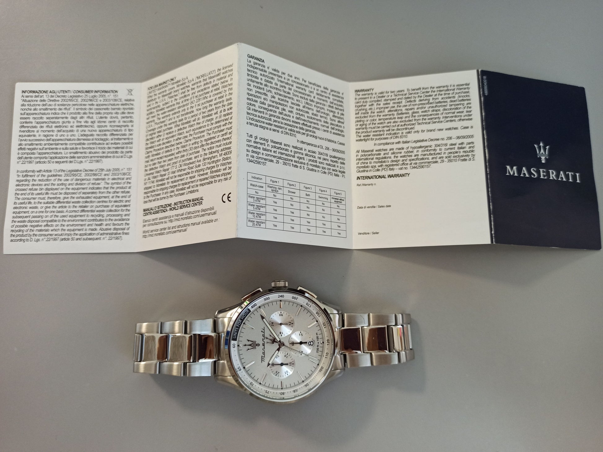 Orologio Maserati R8873624013 Uomo