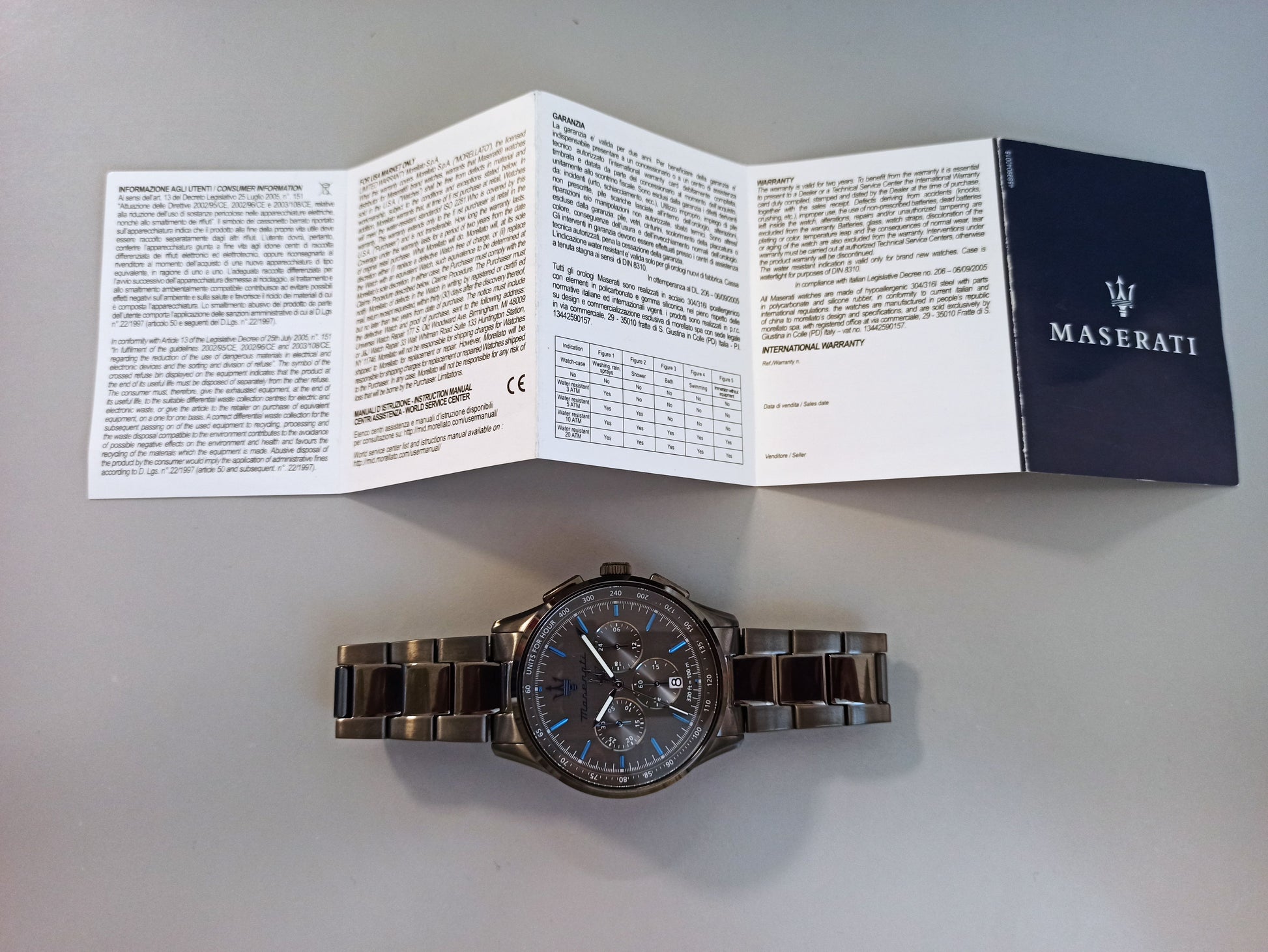 Orologio Maserati R8873654002 Uomo