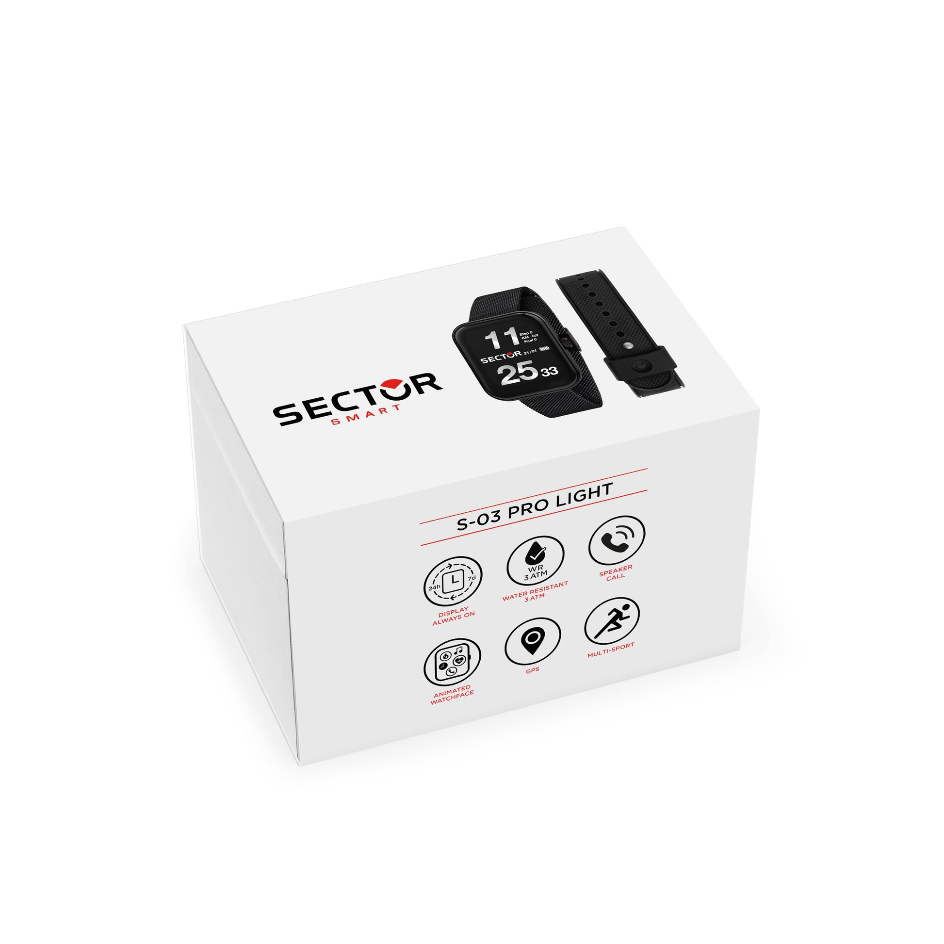 Sector S-03 Pro Light Men's Smartwatch R3251171003