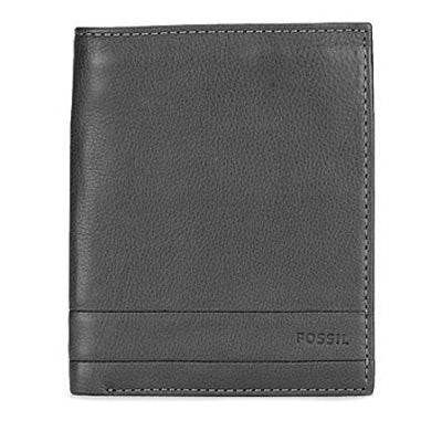 Portafoglio Fossil SML1397001 Pelle Nero con Portamonete