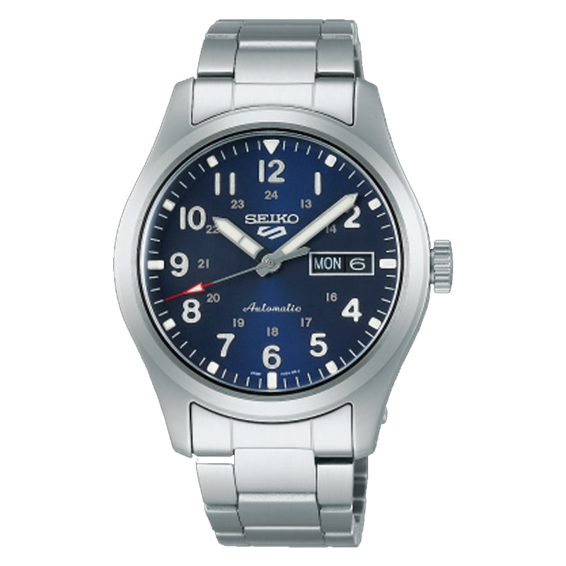 Seiko 5 Sports SRPG29K1 Automatic Military Blue