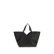 Saint Laurent Black Calf Leather Bos Taurus Shoulder Bag