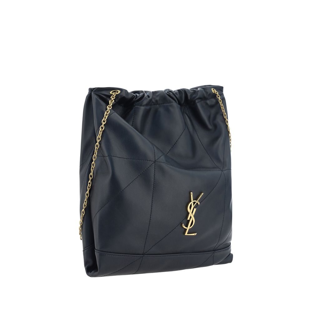 Saint Laurent Borsa Secchiello Jamie 4.3 Nera in Pelle d'Agnello