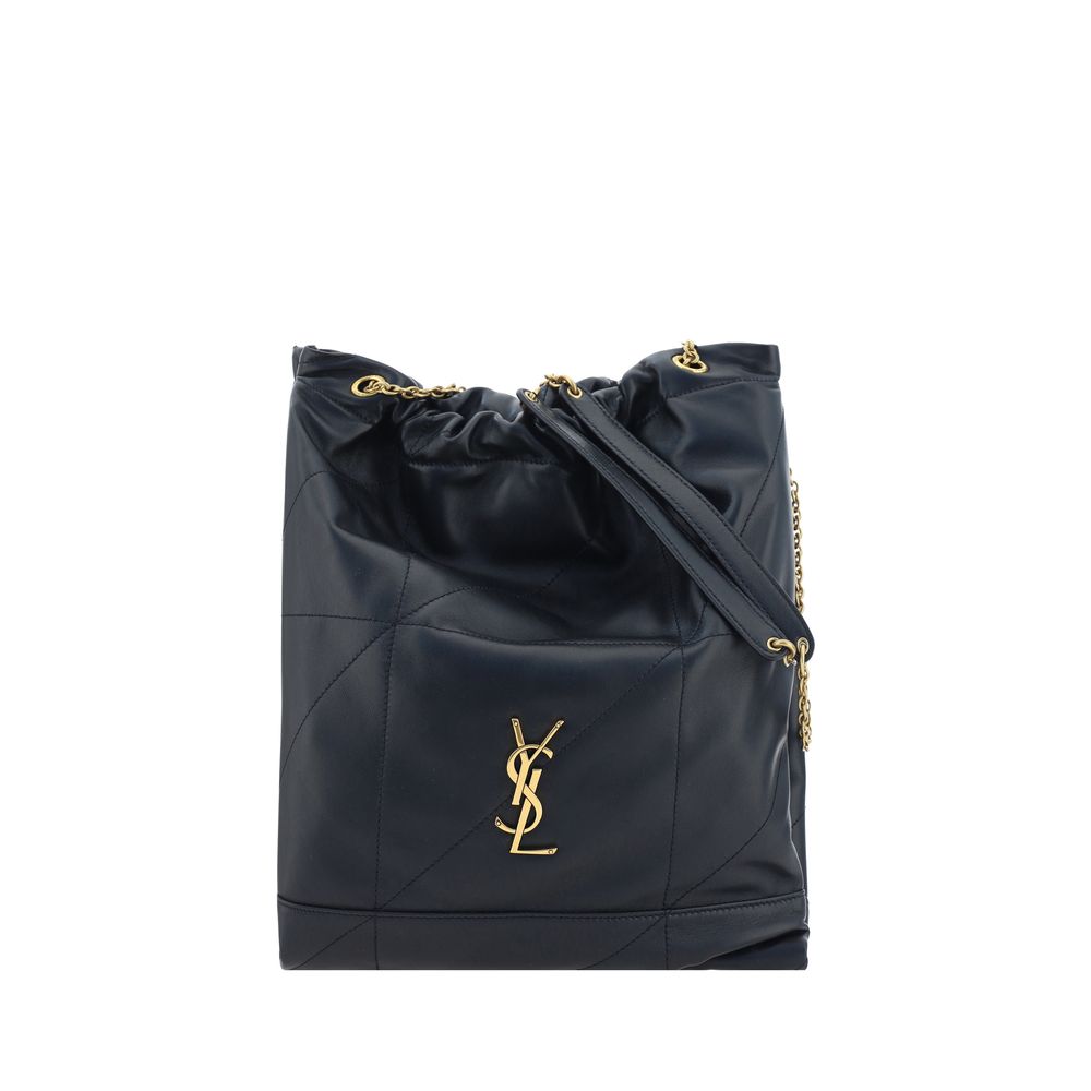 Saint Laurent Borsa Secchiello Jamie 4.3 Nera in Pelle d'Agnello