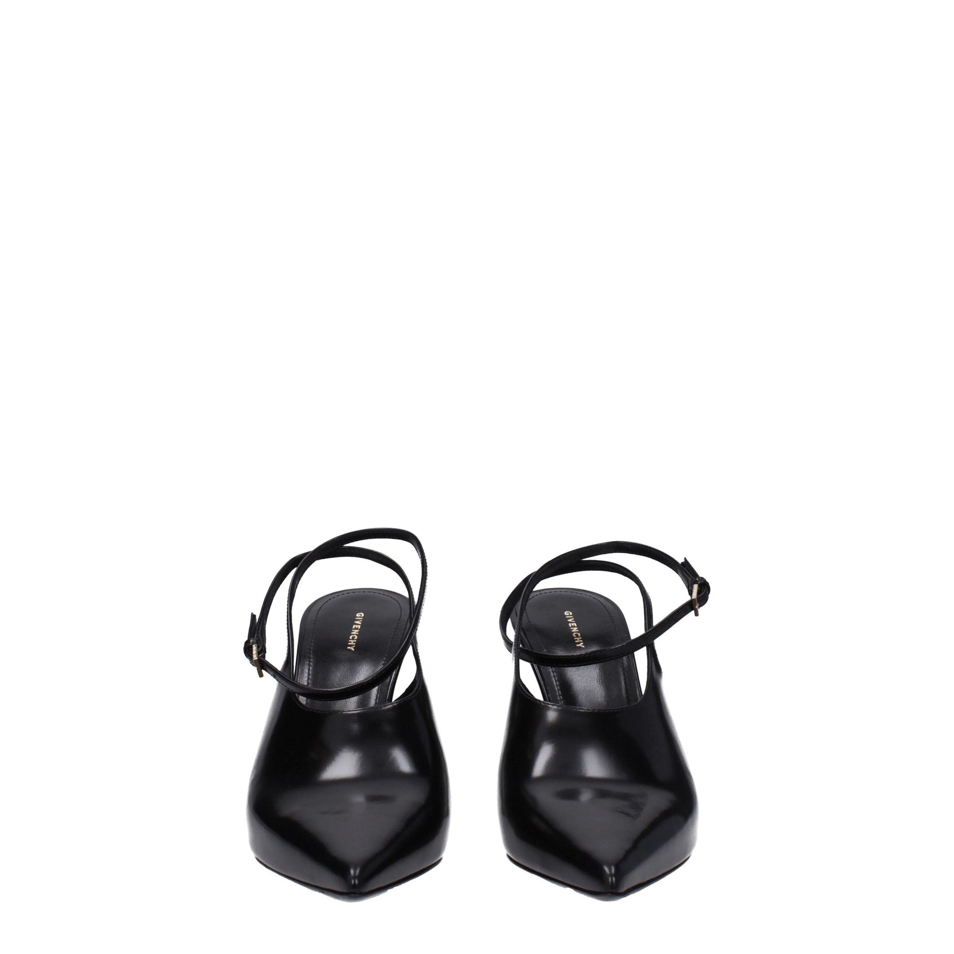Sandali Givenchy High Heel Neri in Pelle con Tacco Alto (9.5 cm)