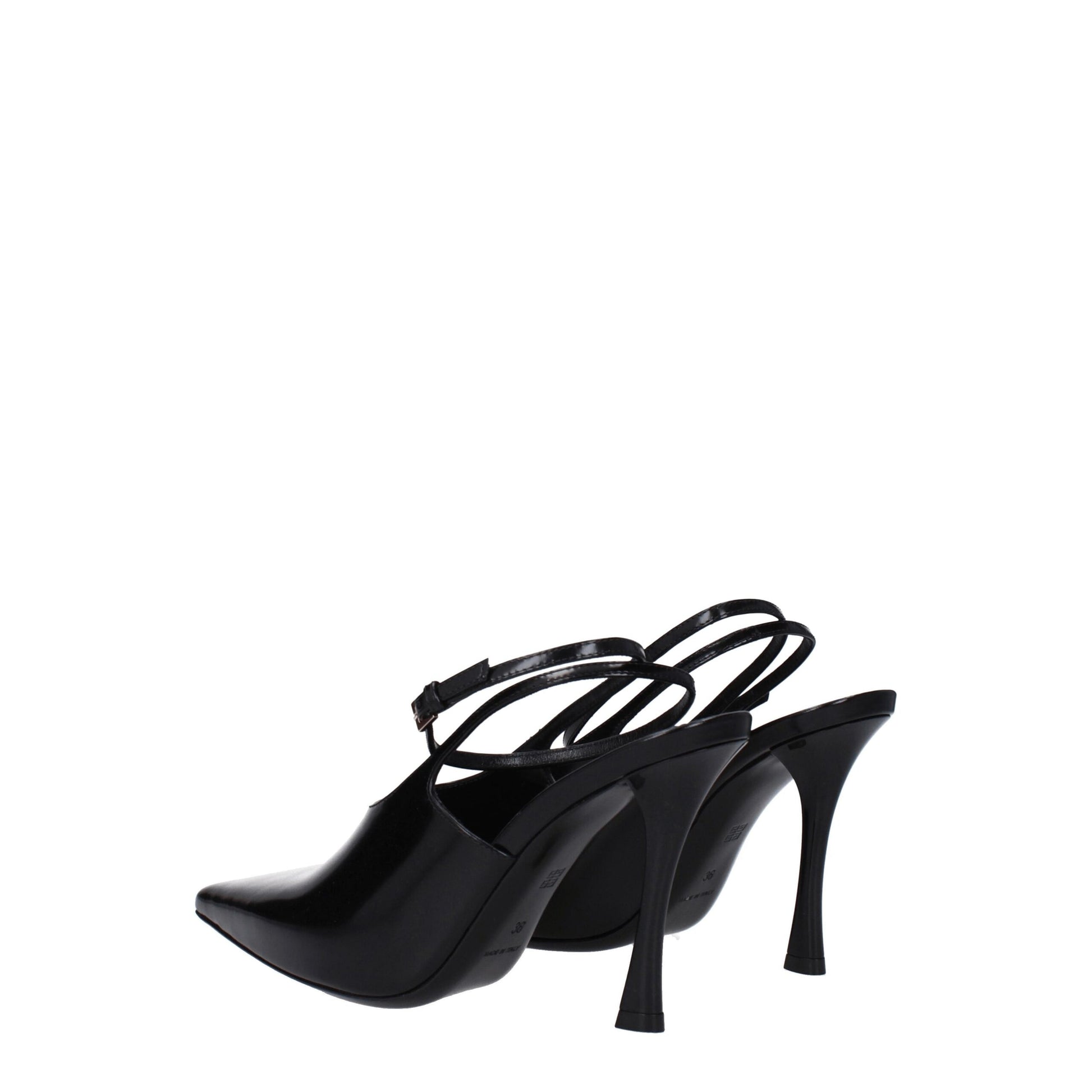 Sandali Givenchy High Heel Neri in Pelle con Tacco Alto (9.5 cm)