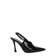 Sandali Givenchy High Heel Neri in Pelle con Tacco Alto (9.5 cm)
