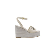 Sandali Zeppa Guess TANVEE in Materiale Sintetico Crema