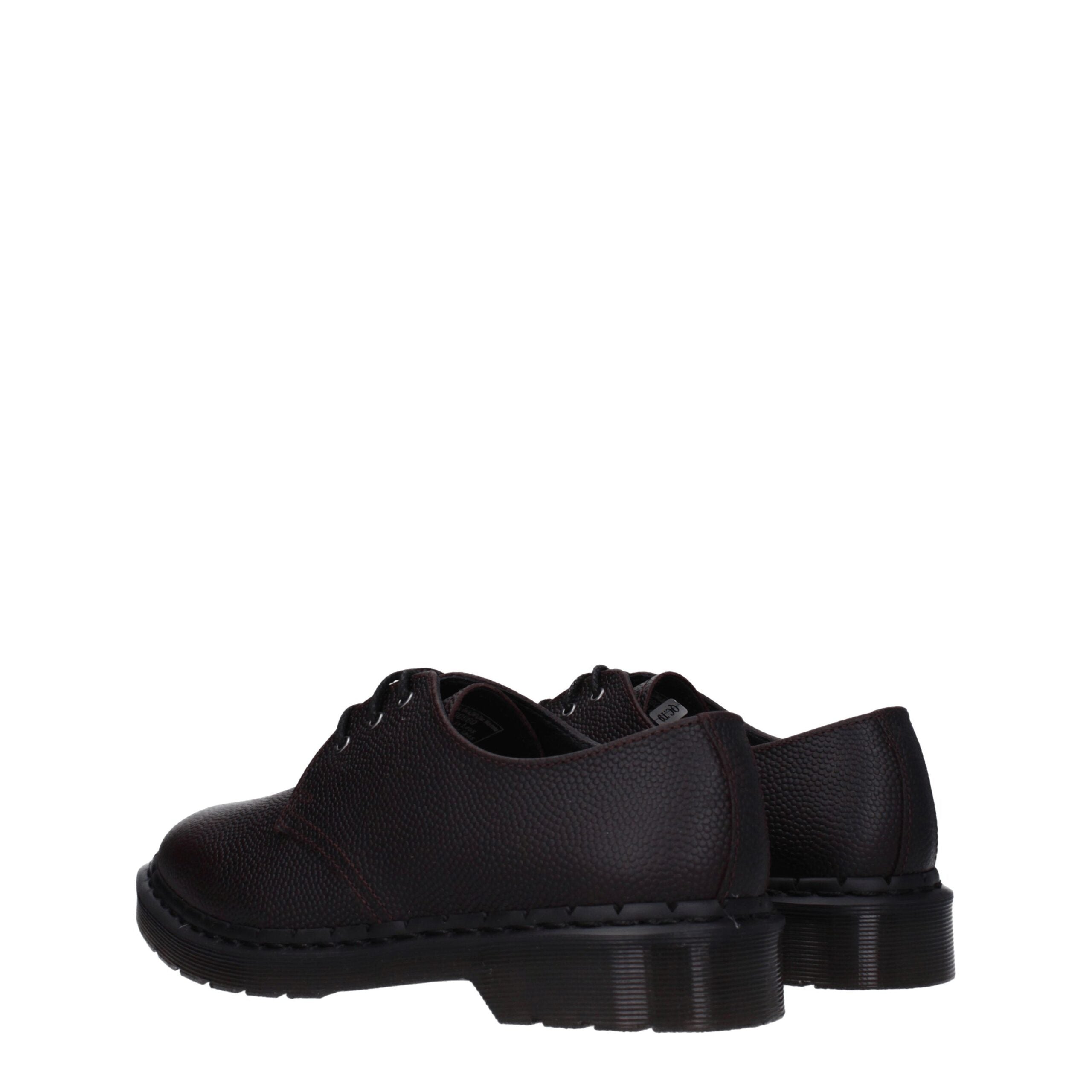 Scarpe Basse Stringate Dr. Martens 1461 in Pelle Viola/Oxblood