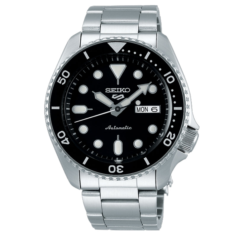 Seiko 5 Sports SRPD55K1 Automatico Nero Acciaio