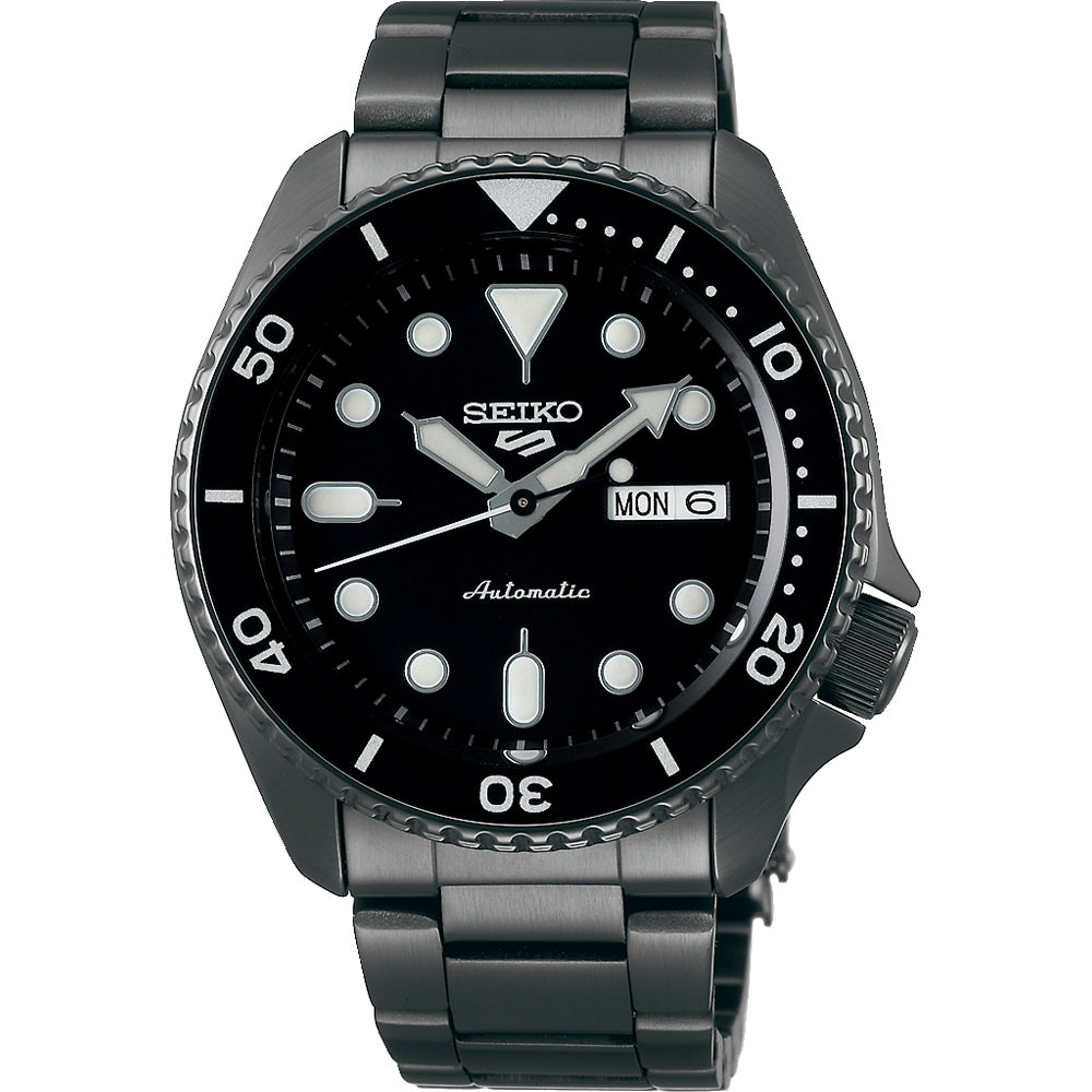 Seiko 5 Sports SRPD65K1 Automatico Nero Acciaio