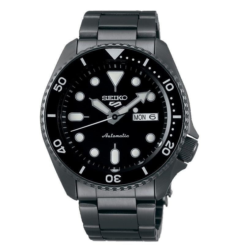 Seiko 5 Sports SRPD65K1 Automatico Nero Acciaio