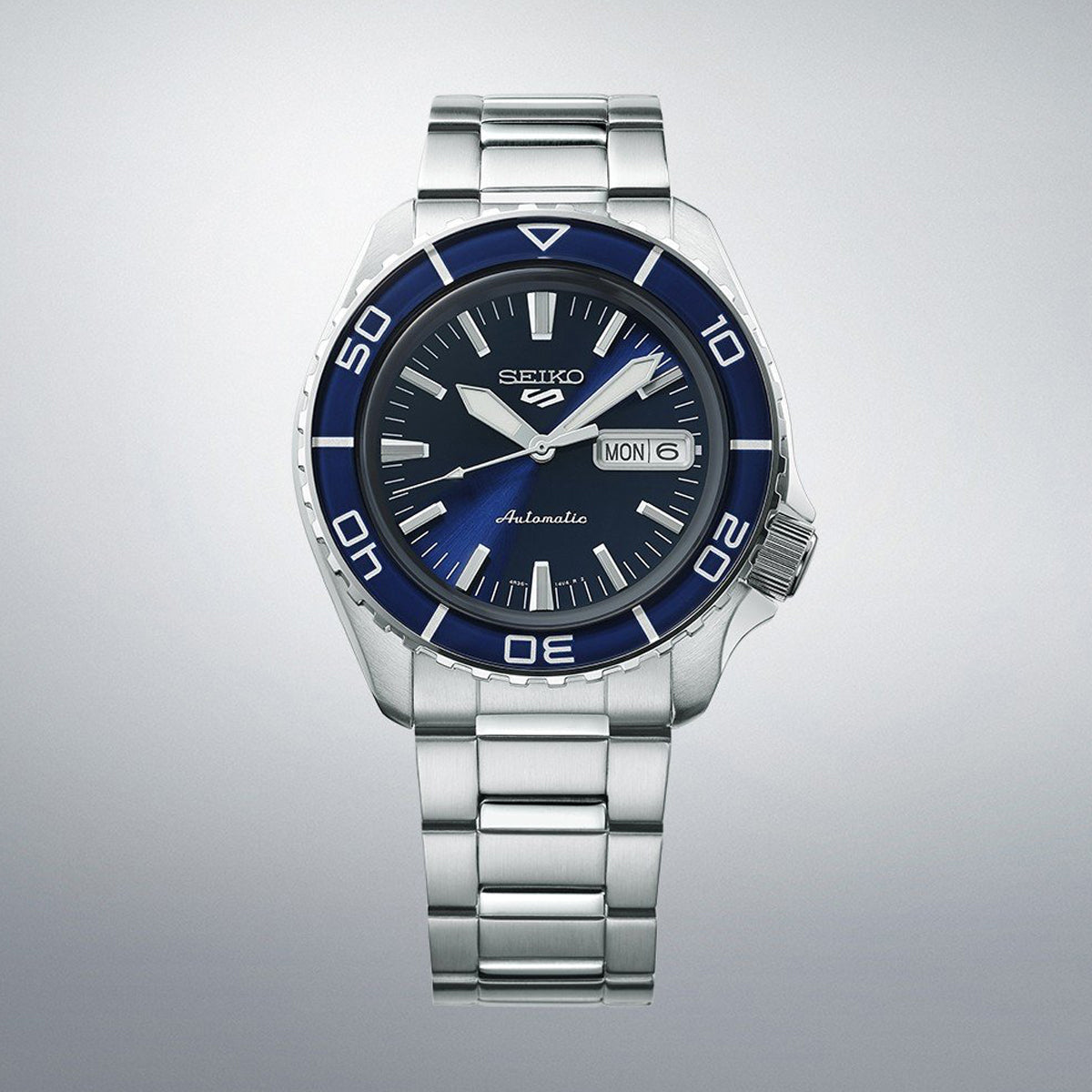 Seiko 5 Sports SRPK97K1 Automatico Blu Acciaio