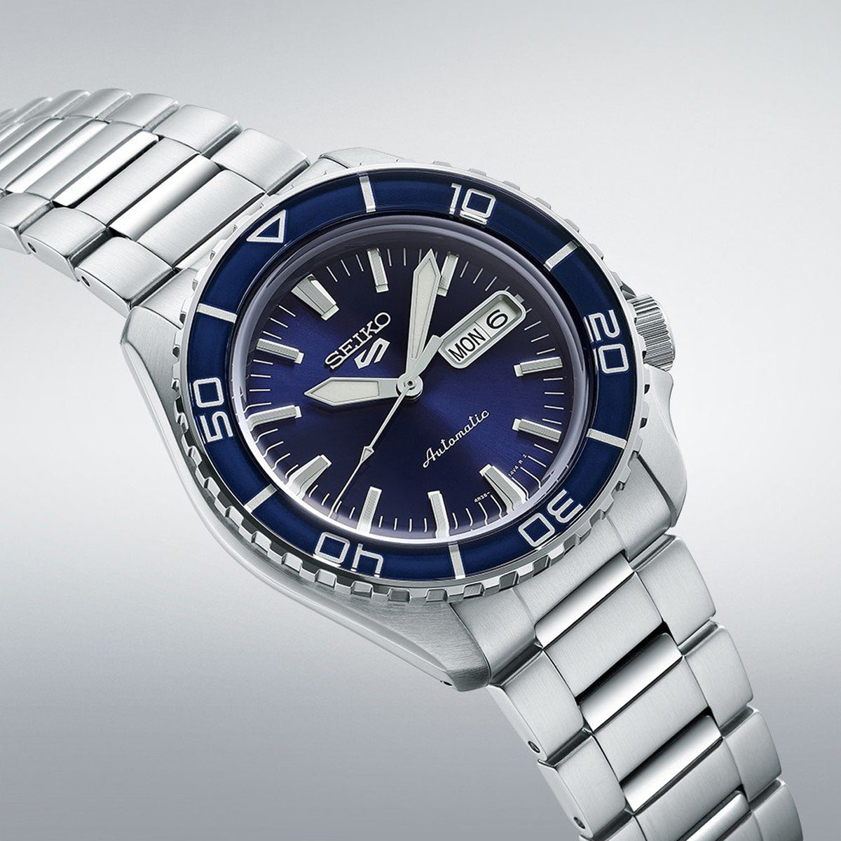 Seiko 5 Sports SRPK97K1 Automatico Blu Acciaio