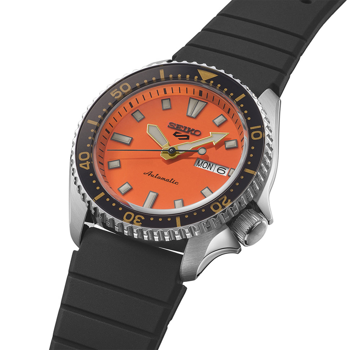 Seiko 5 Sports SRPL89K1 Automatico Nero