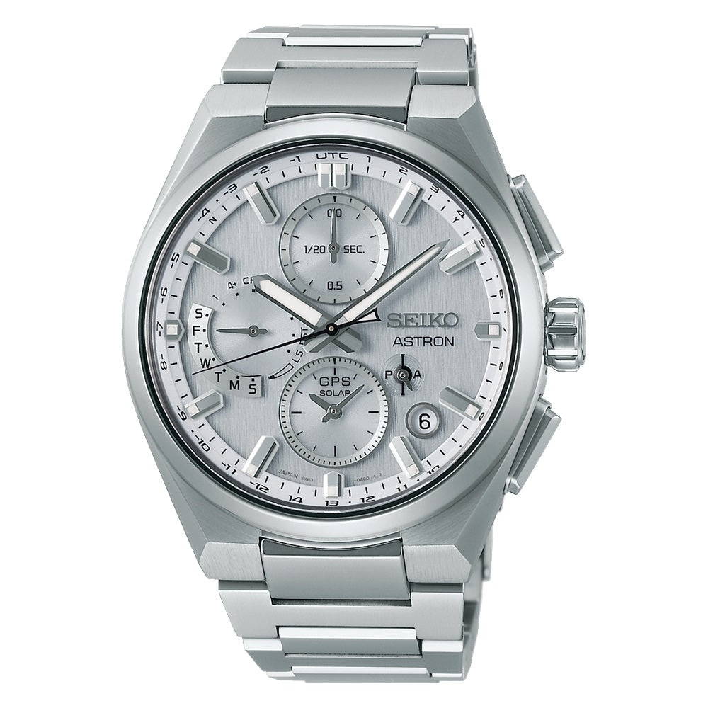 Seiko Astron GPS Solar SSH159 Titanio Verde