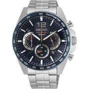 Seiko Chronograph SSB345P1 Quarzo Nero Sportivo