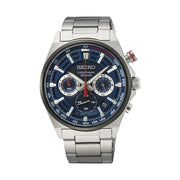 Seiko Chronograph SSB407P1 Quarzo Nero Blu