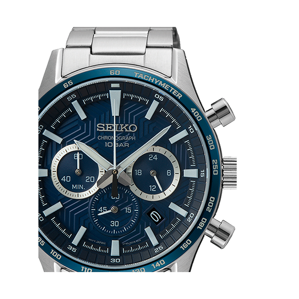 Seiko Chronograph SSB445P1 Quartz Green Sports
