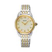 Seiko Quarzo SUR562P1 Donna Oro Rosa Cristalli