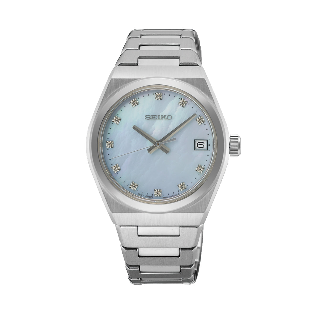 Seiko Quarzo SUR603P1 Donna Oro Rosa Marrone