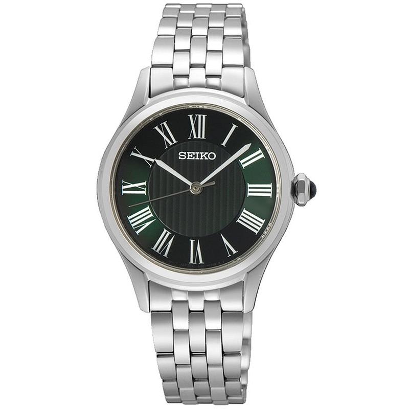 Seiko Quarzo SUR611P1 Donna Acciaio Bianco