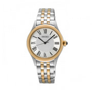 Seiko Quarzo SUR612P1 Donna Bicolore Oro Rosa Bianco
