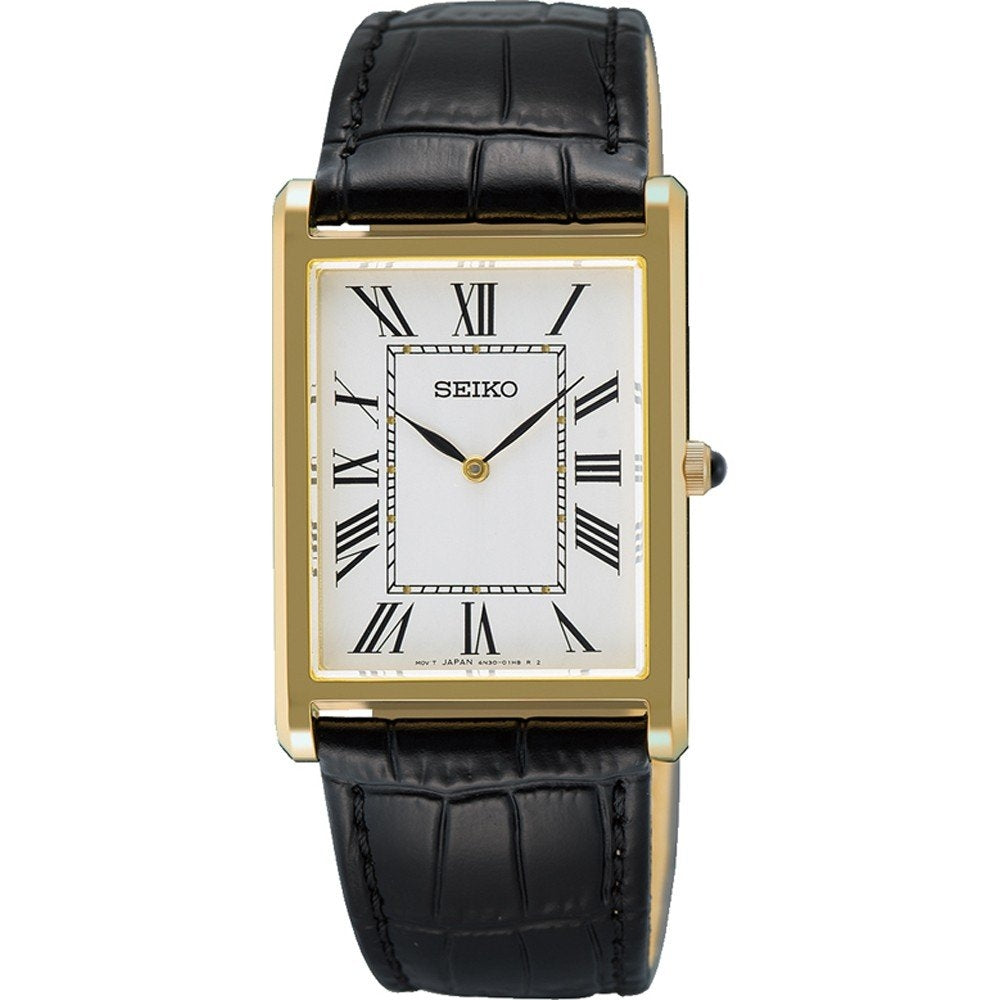 Seiko Quarzo SWR104P1 Donna Bicolore Rettangolare