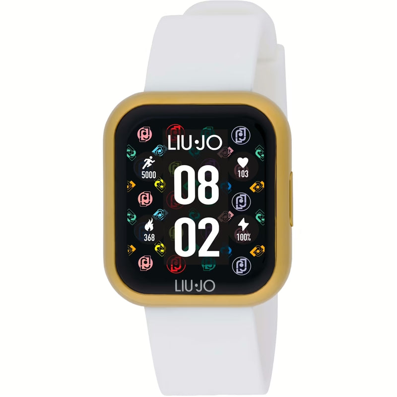 Smartwatch Liu Jo Donna SWLJ140 Silicone Nero Oro Rosa