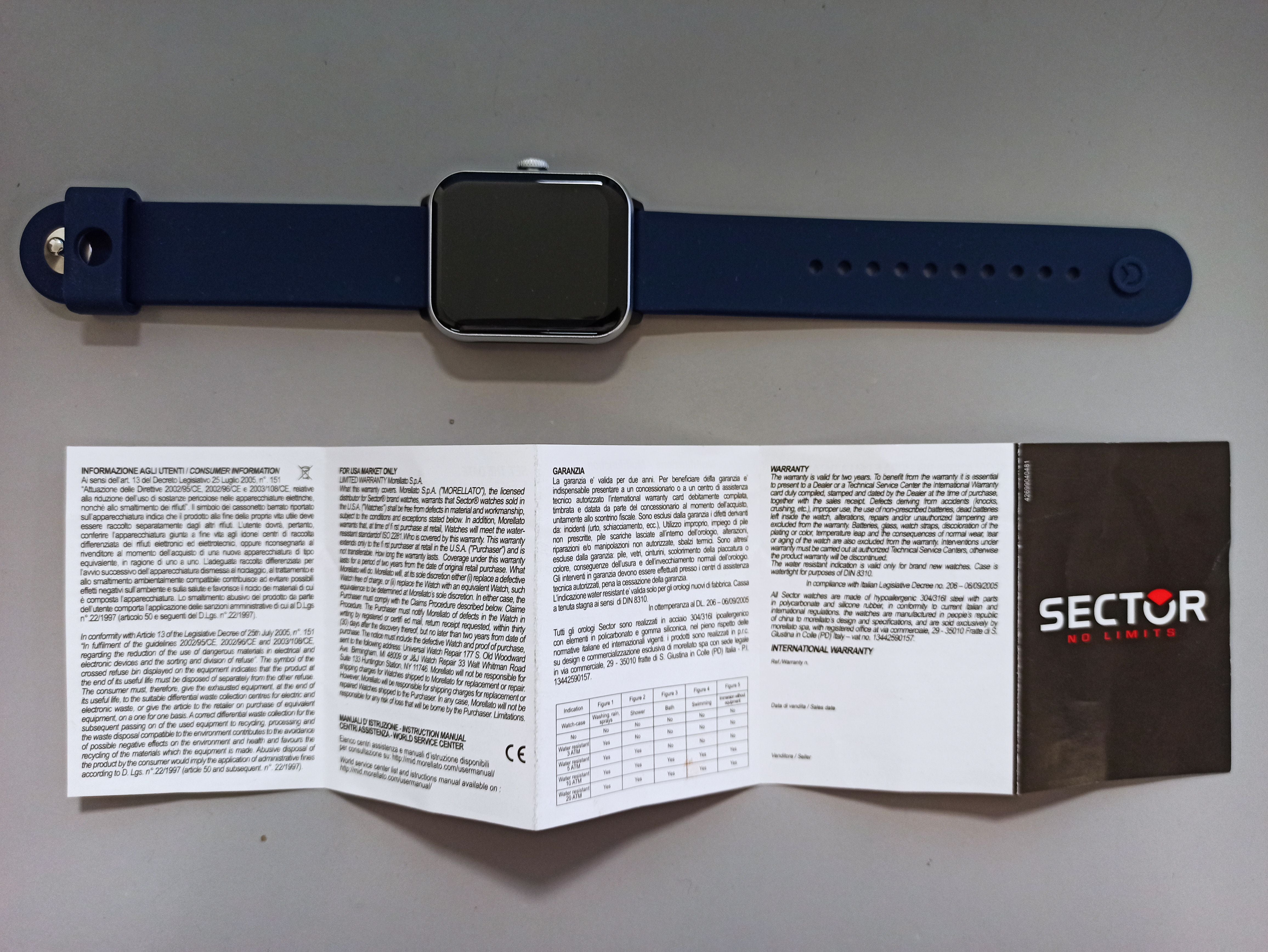 Smartwatch Sector R3251303004 Uomo