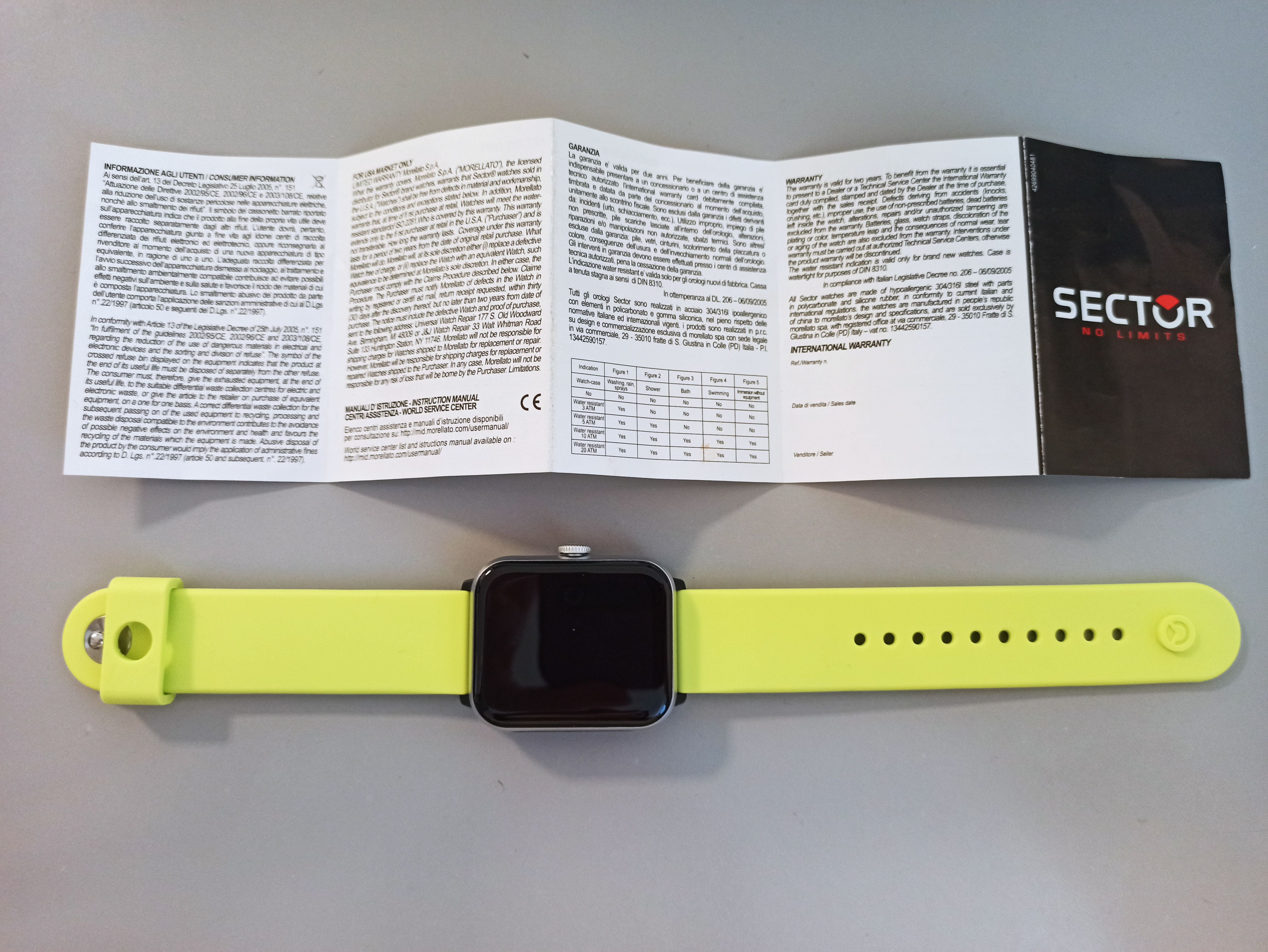 Smartwatch Sector R3251303006 Uomo