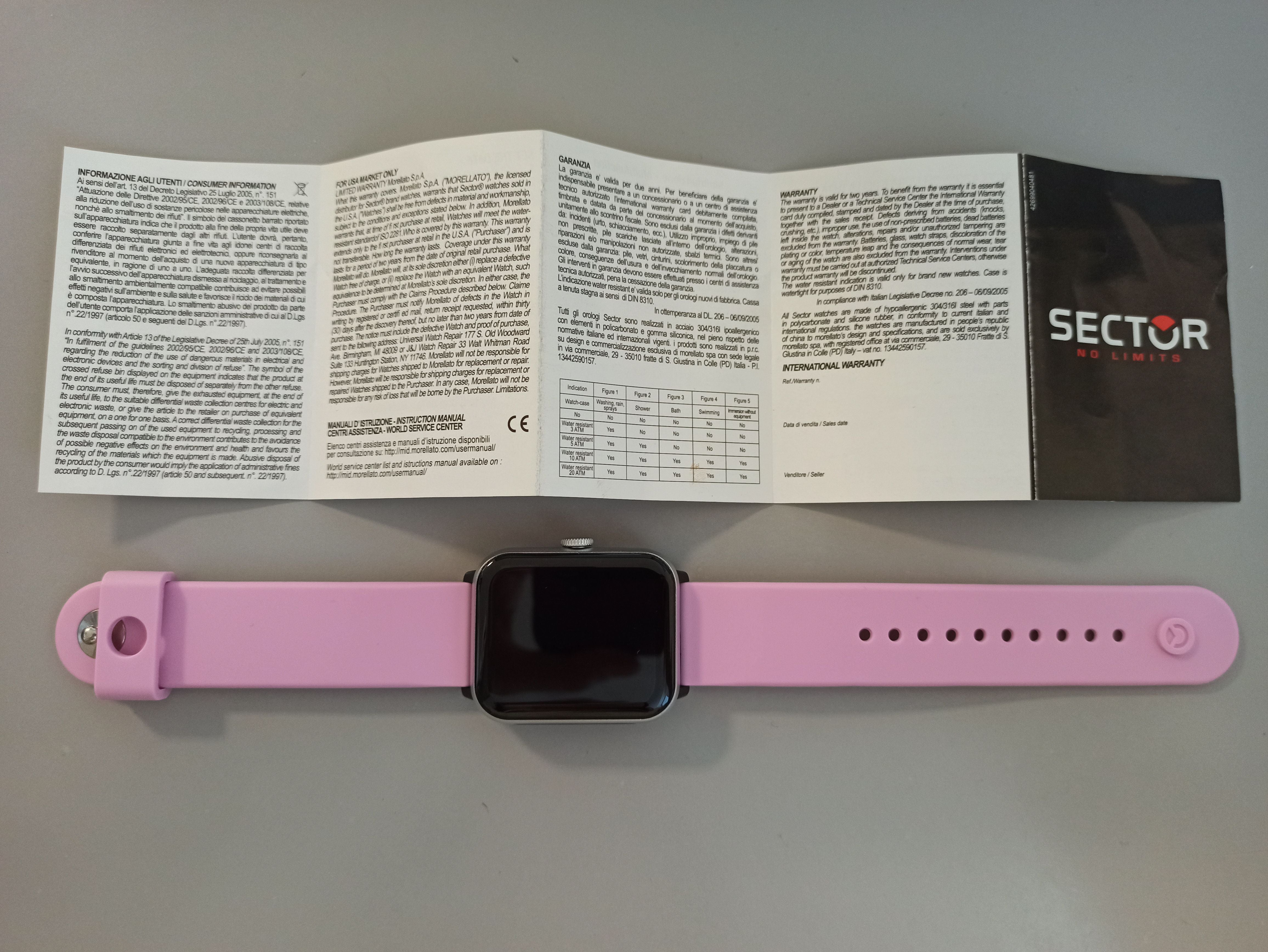 Smartwatch Sector R3251303008 Uomo