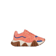 Sneakers Chunky Versace in Pelle Arancione, Mesh e Dettagli Riflettenti